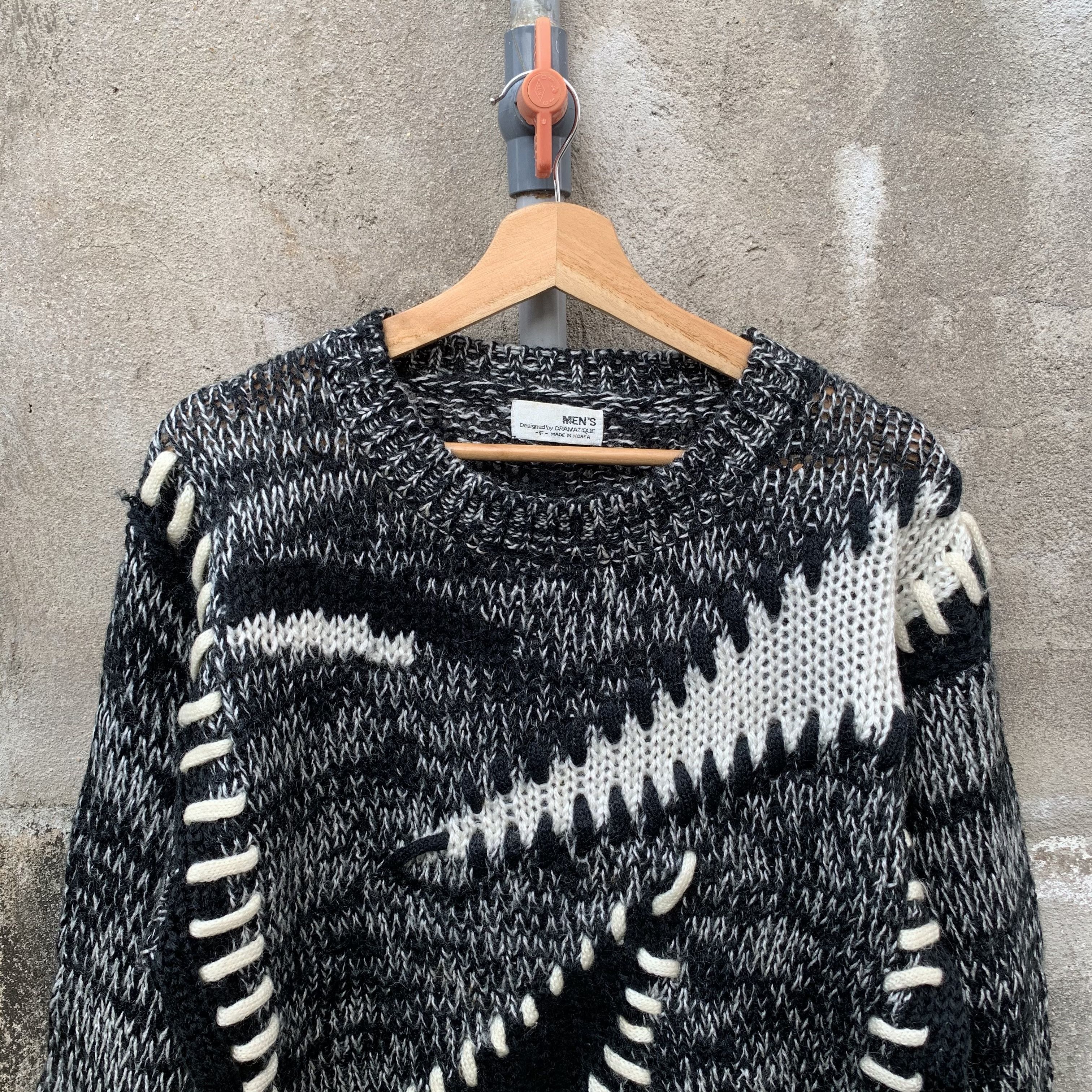 Aran Isles Knitwear Baggy Knit Japanese Vtg Jumper VERY RARE Pullover Sweater Size US M / EU 48-50 / 2 - 3 Thumbnail