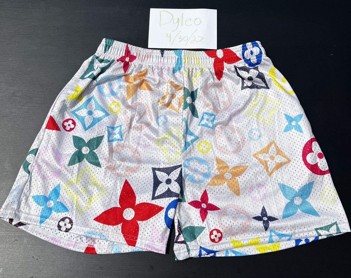 lv custom mesh shorts｜TikTok Search