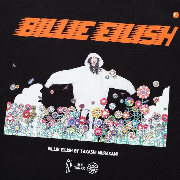 Billie Eilish Kids Age 11-12 BILLIE EILISH TAKASHI MURAKAMI BLACK T-SHIRT Size US L / EU 52-54 / 3 - 2 Thumbnail
