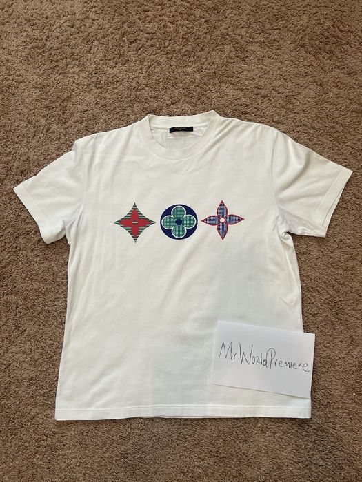 Lv Multicolor Monogram Shirt