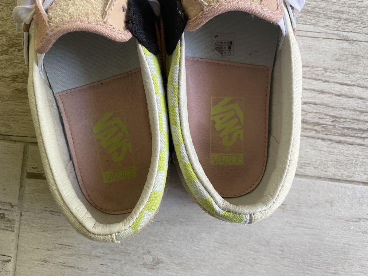 Vans 9 OFF WHITE Slip-On Cap LX Deconstructed Pink Green Rose Size US 9 / EU 42 - 12 Thumbnail