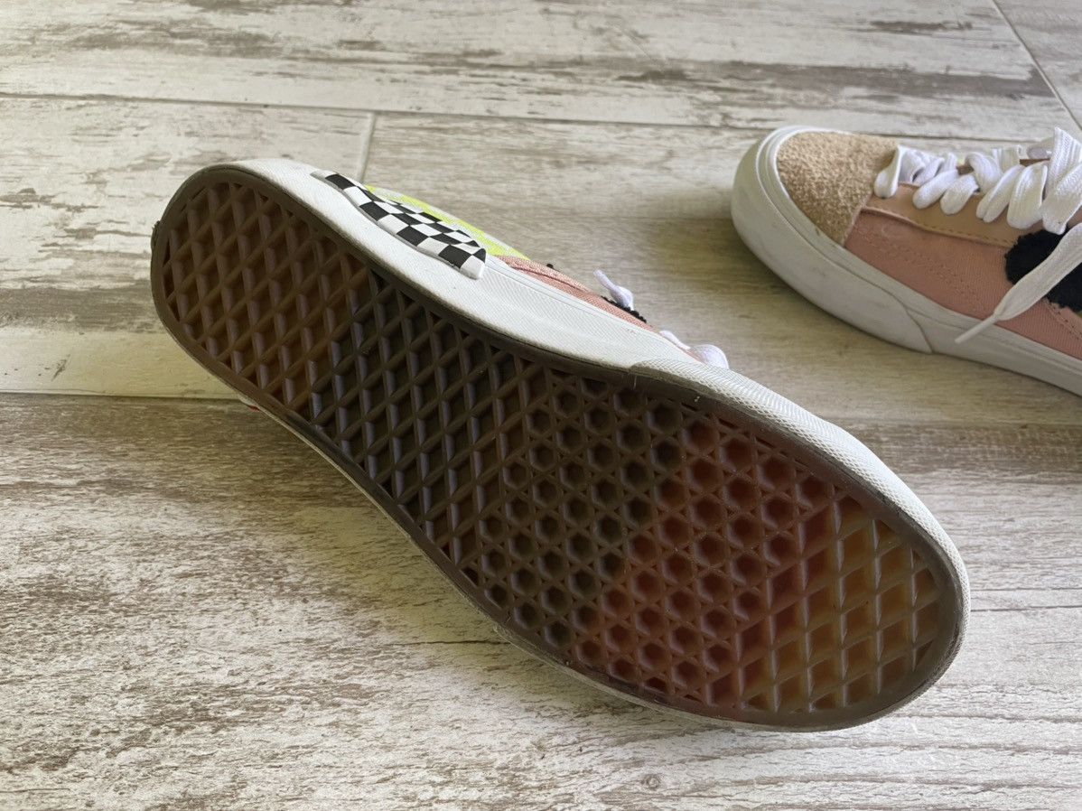 Vans 9 OFF WHITE Slip-On Cap LX Deconstructed Pink Green Rose Size US 9 / EU 42 - 6 Thumbnail
