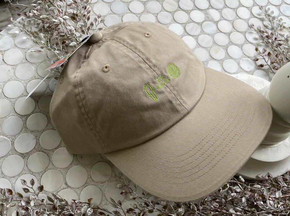 New Era x Takashi Murakami Flower Cloth Strap 9Twenty Hat Beige