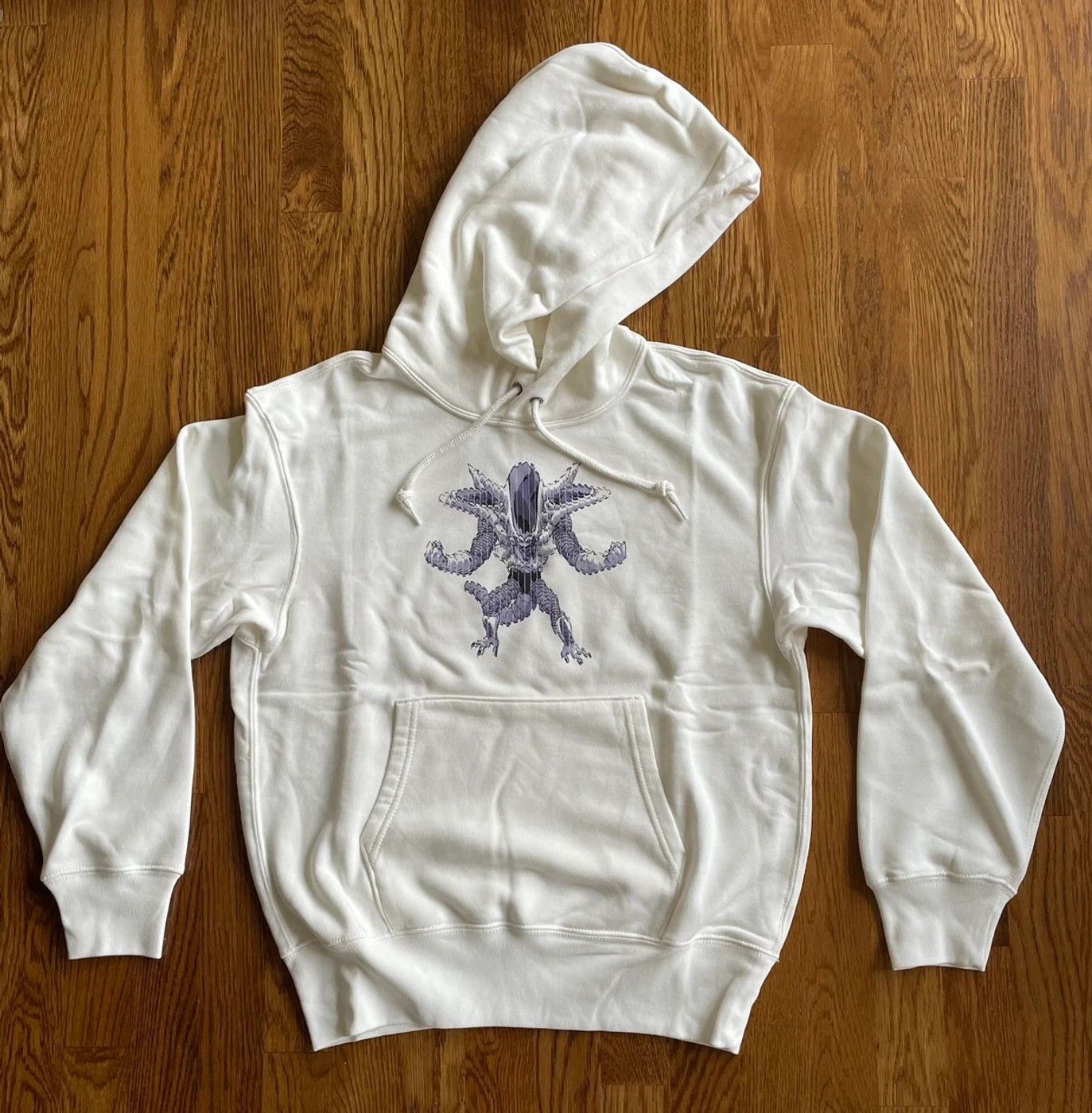 Uniqlo Small SOFT Dragon Ball Z Hoodie Sweatshirt White Frieza Goku Size US S / EU 44-46 / 1 - 1 Thumbnail