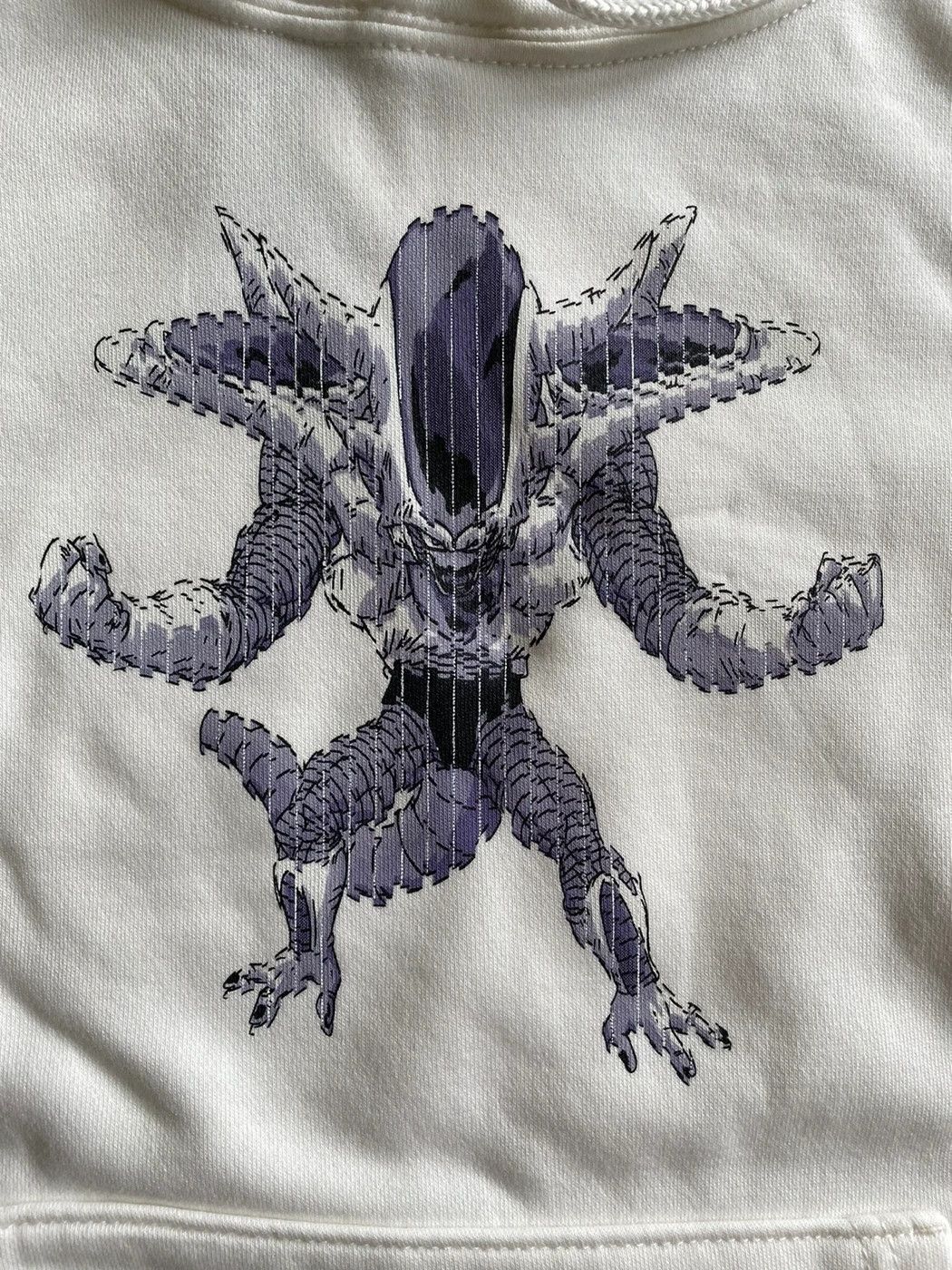 Uniqlo Small SOFT Dragon Ball Z Hoodie Sweatshirt White Frieza Goku Size US S / EU 44-46 / 1 - 2 Thumbnail