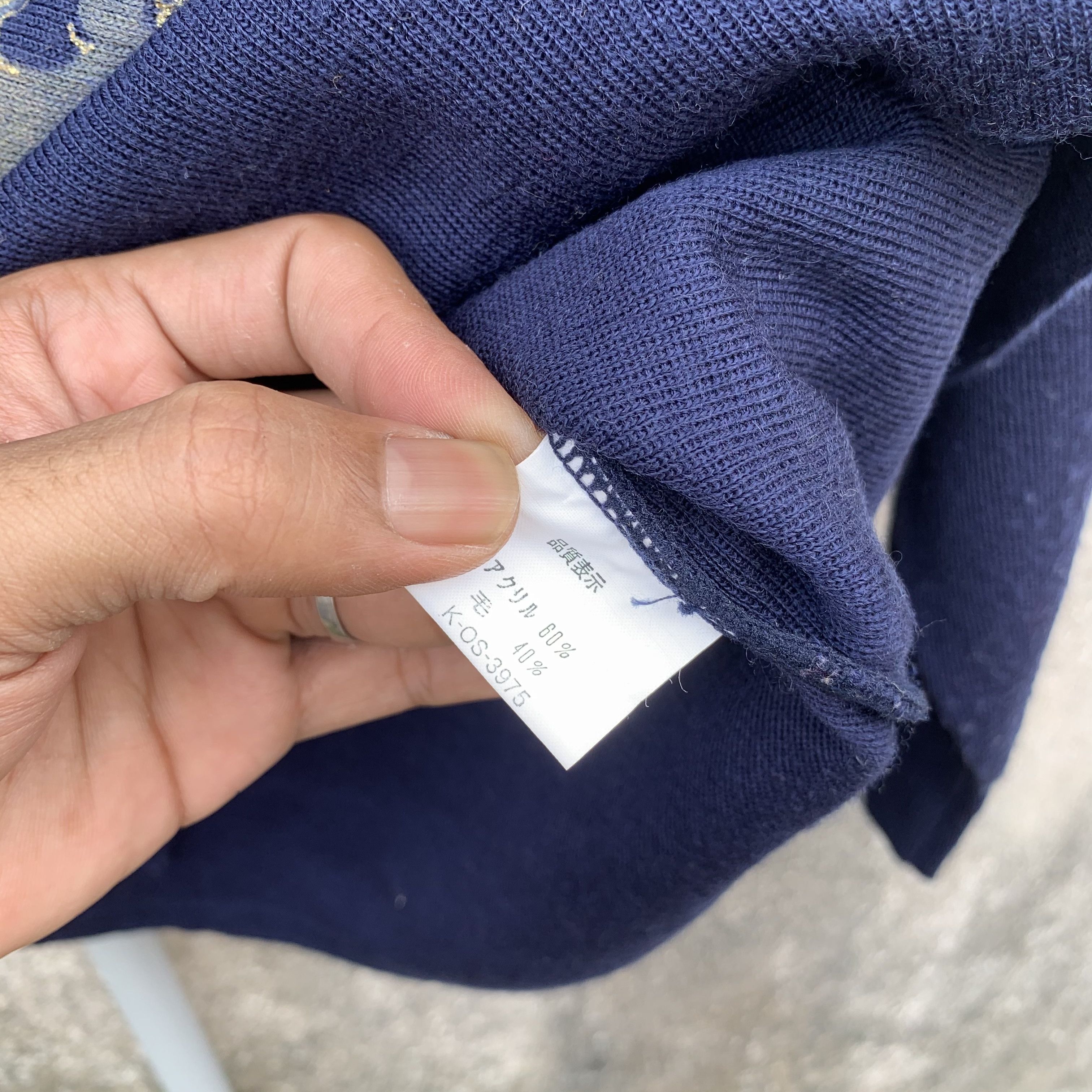 Japanese Brand Vintage Regalo Knit DoubleBreast Sweater Nature Long Sleeve Size US M / EU 48-50 / 2 - 12 Thumbnail