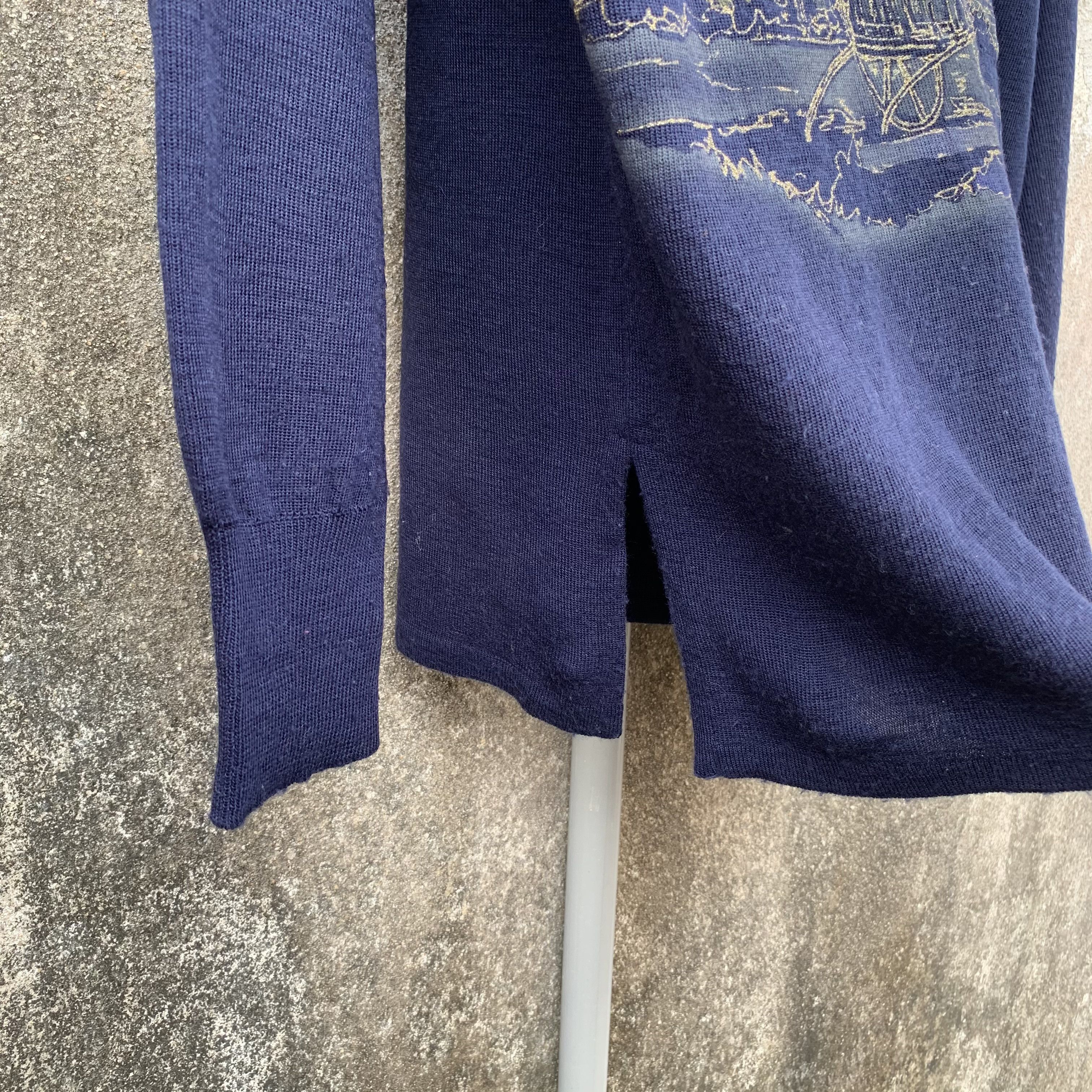 Japanese Brand Vintage Regalo Knit DoubleBreast Sweater Nature Long Sleeve Size US M / EU 48-50 / 2 - 15 Thumbnail