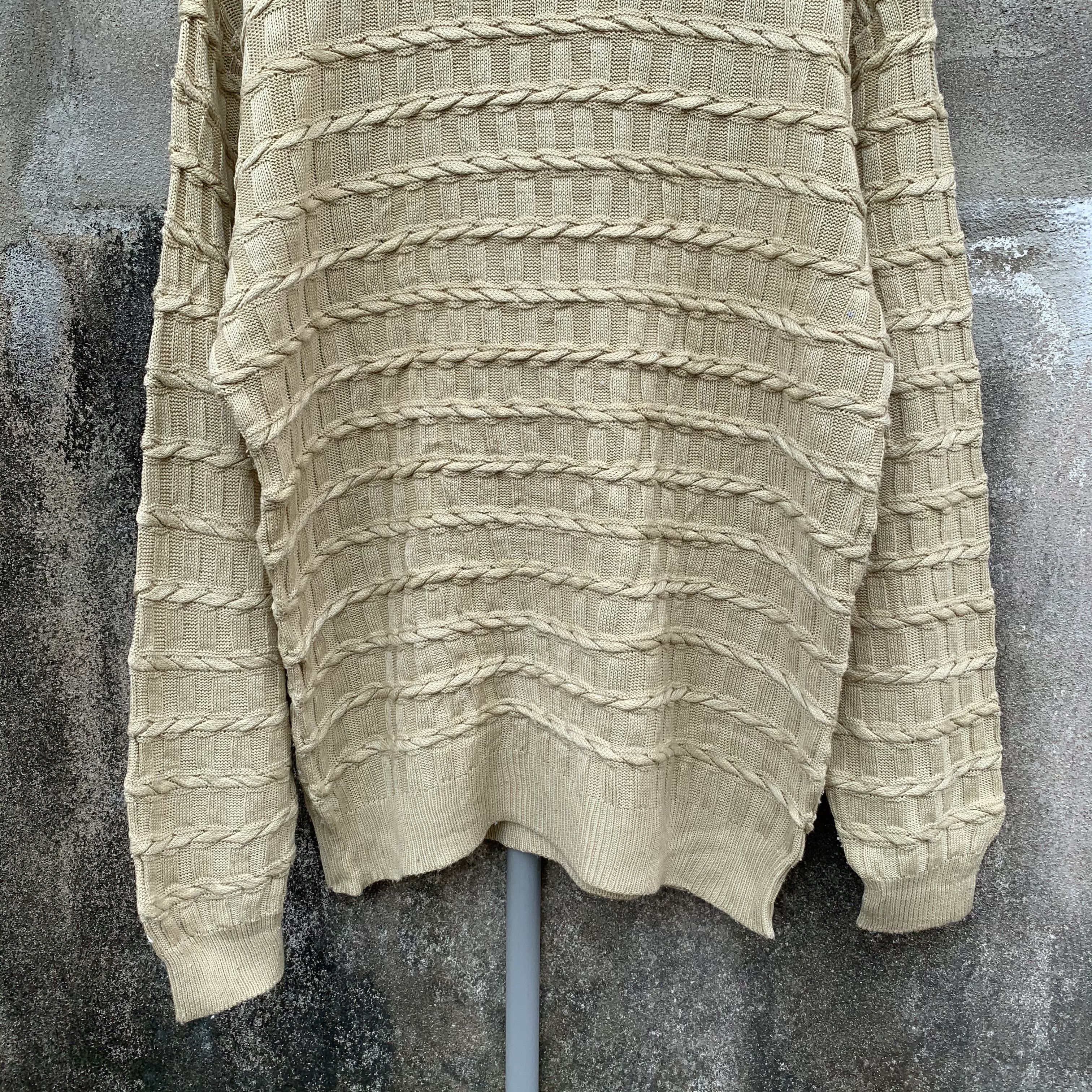 Aran Isles Knitwear Vintage Weekend Swinger Knit Baggy Jumper Pullover Sweater Size US M / EU 48-50 / 2 - 3 Thumbnail