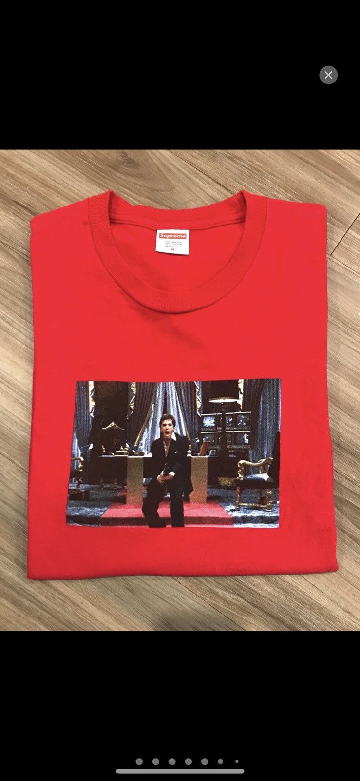 Supreme Tee Supreme Scarface Red Supreme Scarface™ Friend Tee