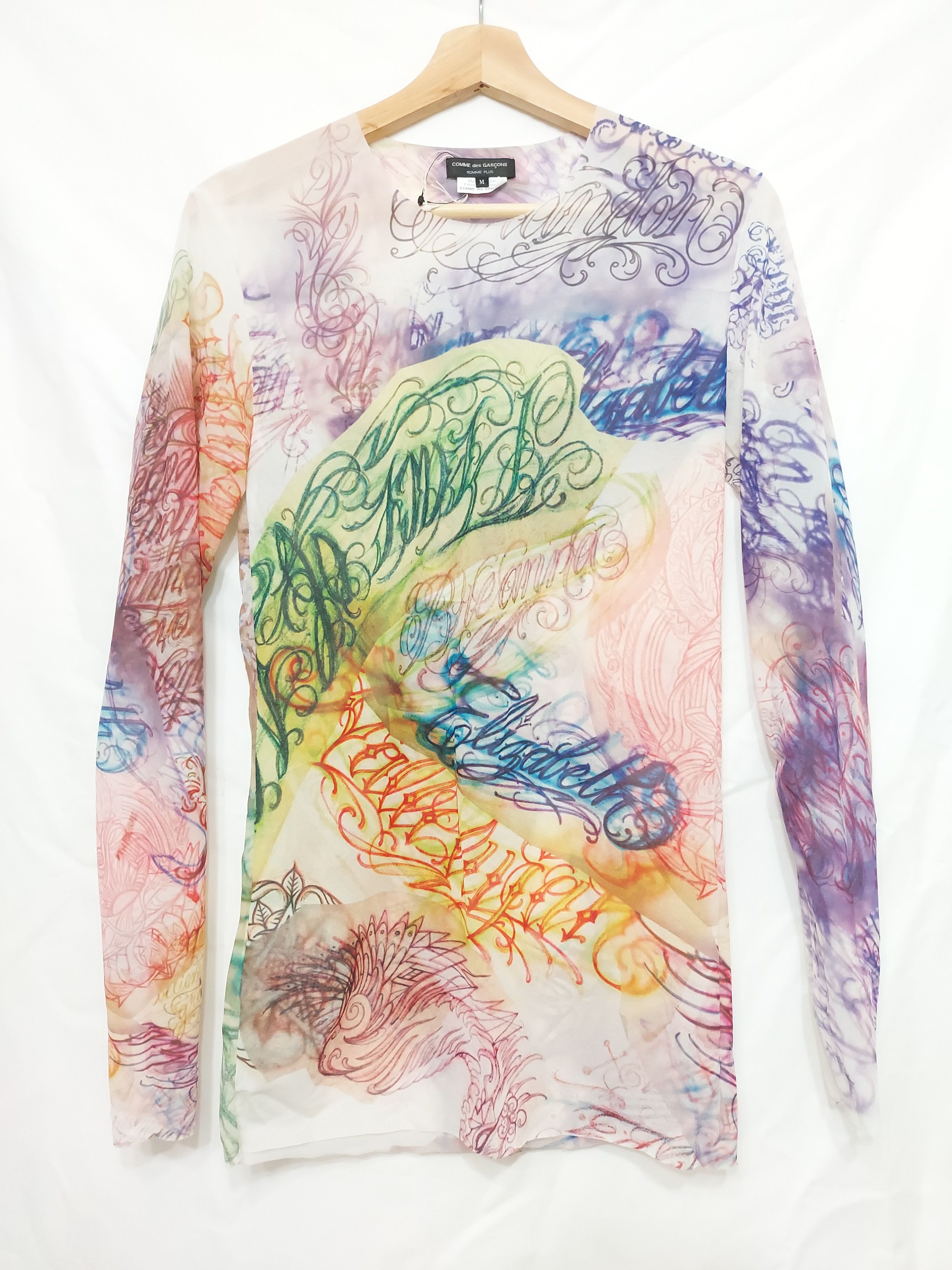 FW15 AW15 Tattoo Long Sleeve T Shirt