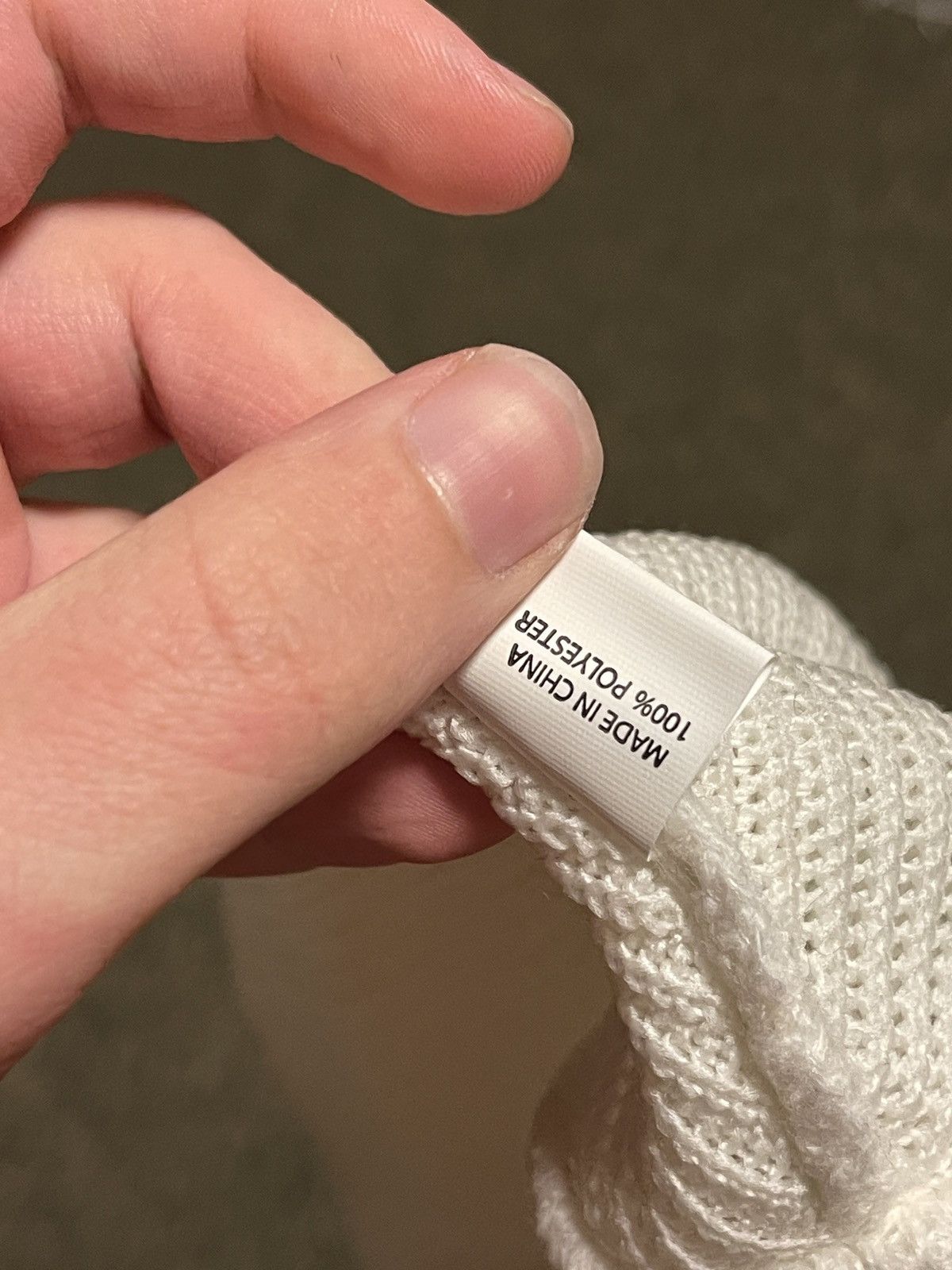 Fuck The Population FTP FUCK THE POPULATION GLOW IN THE DARK LOGO BEANIE (WHITE) Size ONE SIZE - 4 Thumbnail