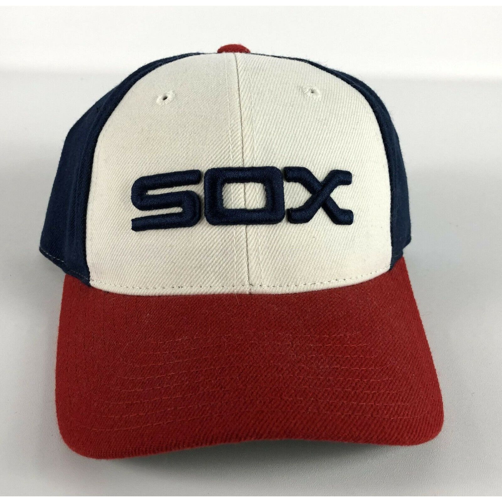 Chicago White Sox Cooperstown Collection Size 7 Fitted Hat American Needle