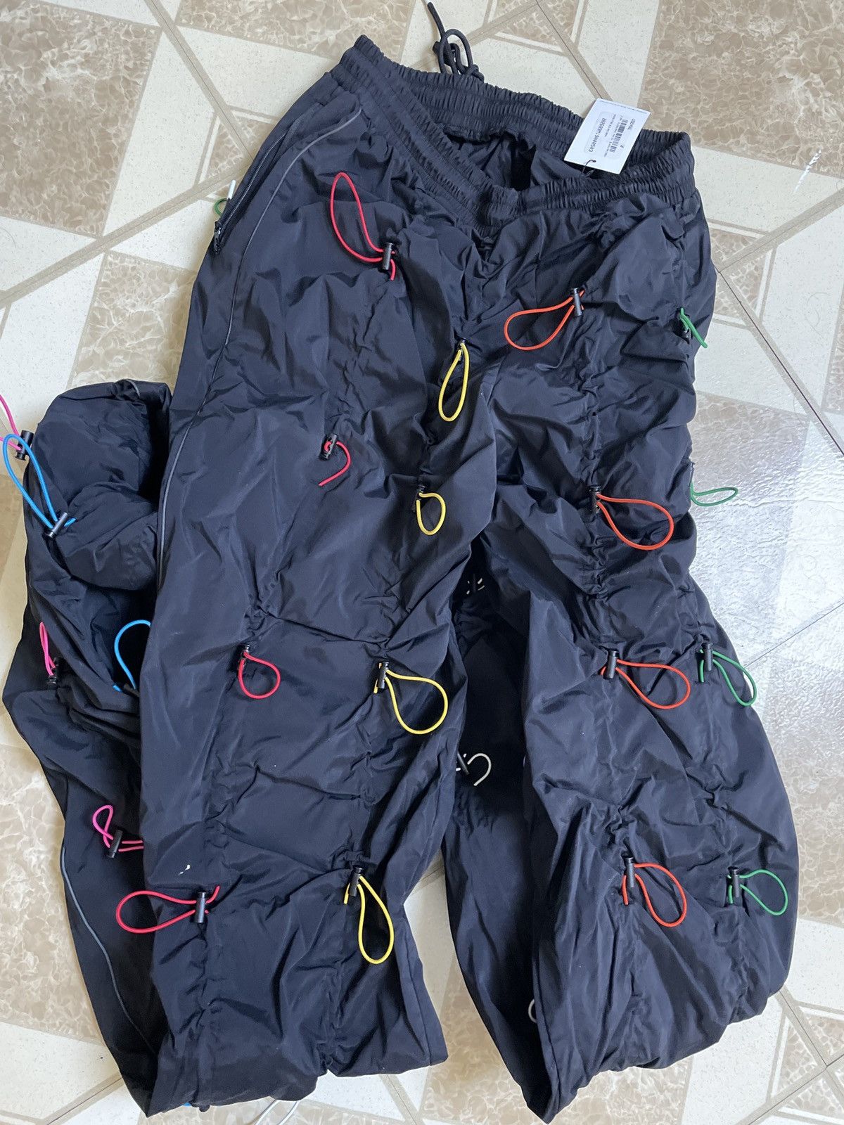 99%IS- 99%Is Black Gobchang Pants Size US 36 / EU 52 - 4 Thumbnail