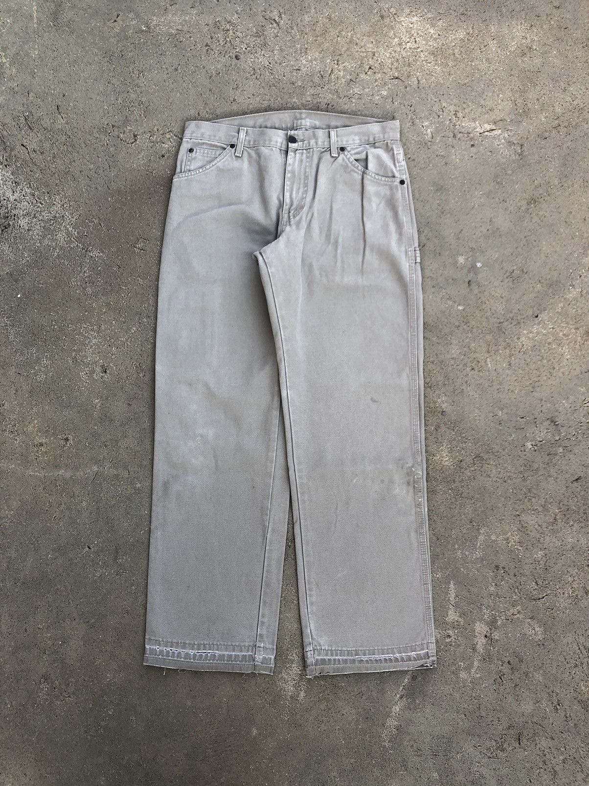 Dickies Vintage Dickies Carpenter Distressed Pants Size US 32 / EU 48 - 2 Thumbnail