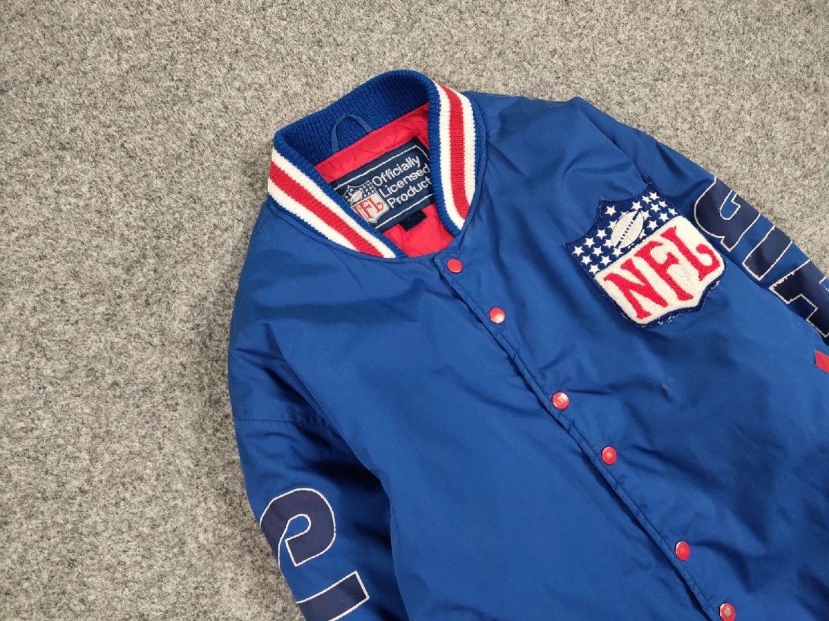 NFL Rare Vintage NFl Giants New York Authentic Bomber Jacket Size US XL / EU 56 / 4 - 7 Thumbnail
