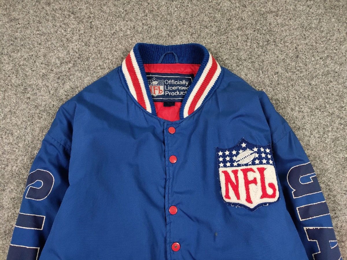NFL Rare Vintage NFl Giants New York Authentic Bomber Jacket Size US XL / EU 56 / 4 - 8 Thumbnail