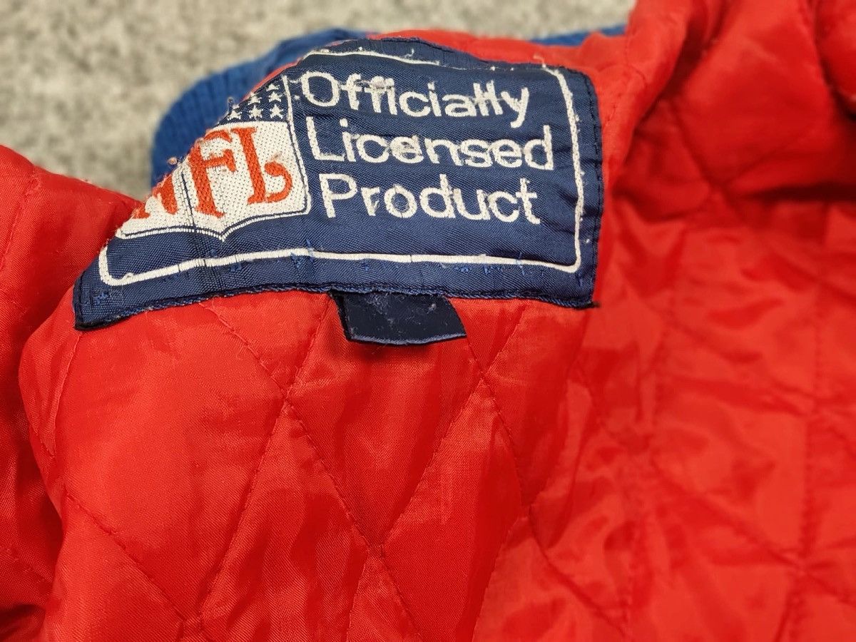 NFL Rare Vintage NFl Giants New York Authentic Bomber Jacket Size US XL / EU 56 / 4 - 23 Thumbnail
