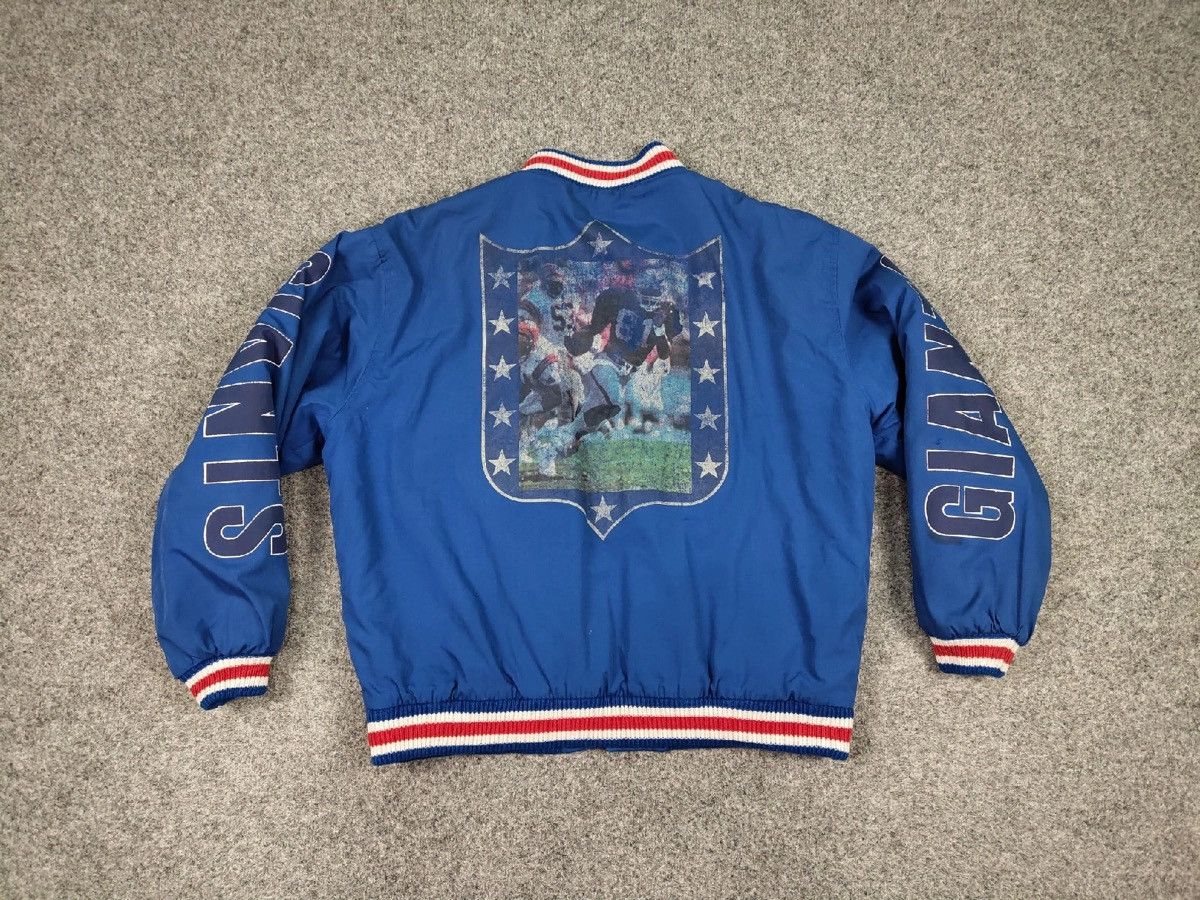 NFL Rare Vintage NFl Giants New York Authentic Bomber Jacket Size US XL / EU 56 / 4 - 13 Thumbnail