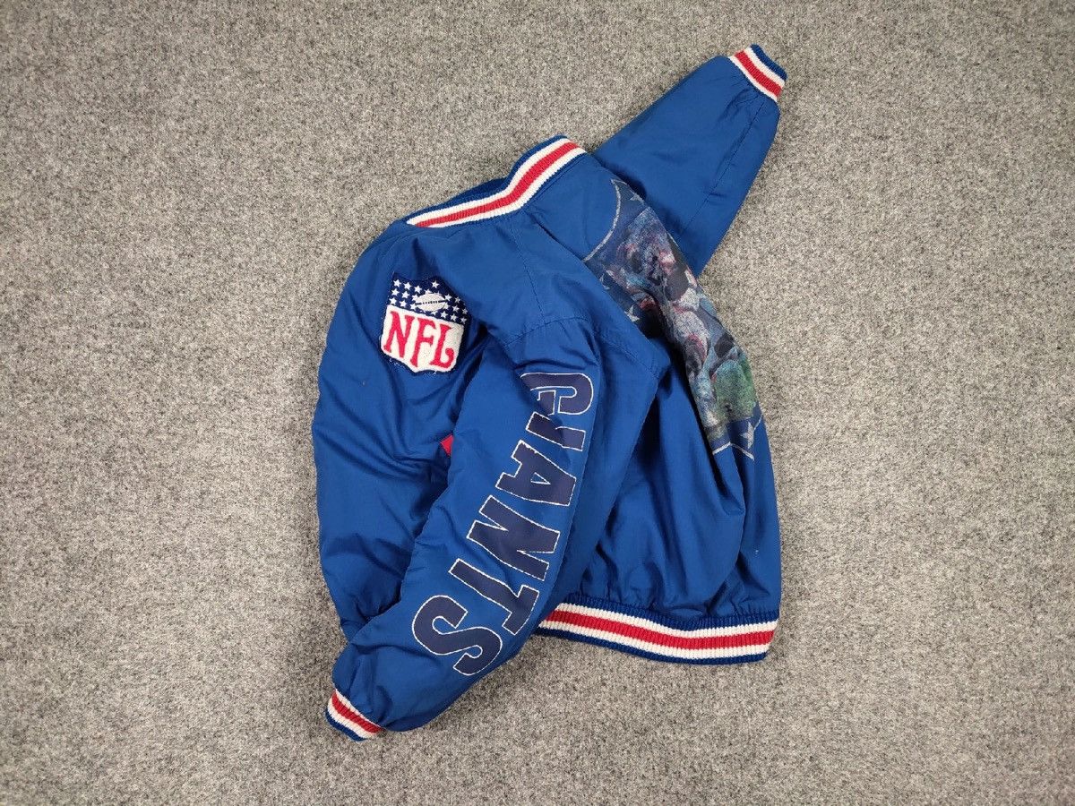 NFL Rare Vintage NFl Giants New York Authentic Bomber Jacket Size US XL / EU 56 / 4 - 16 Thumbnail