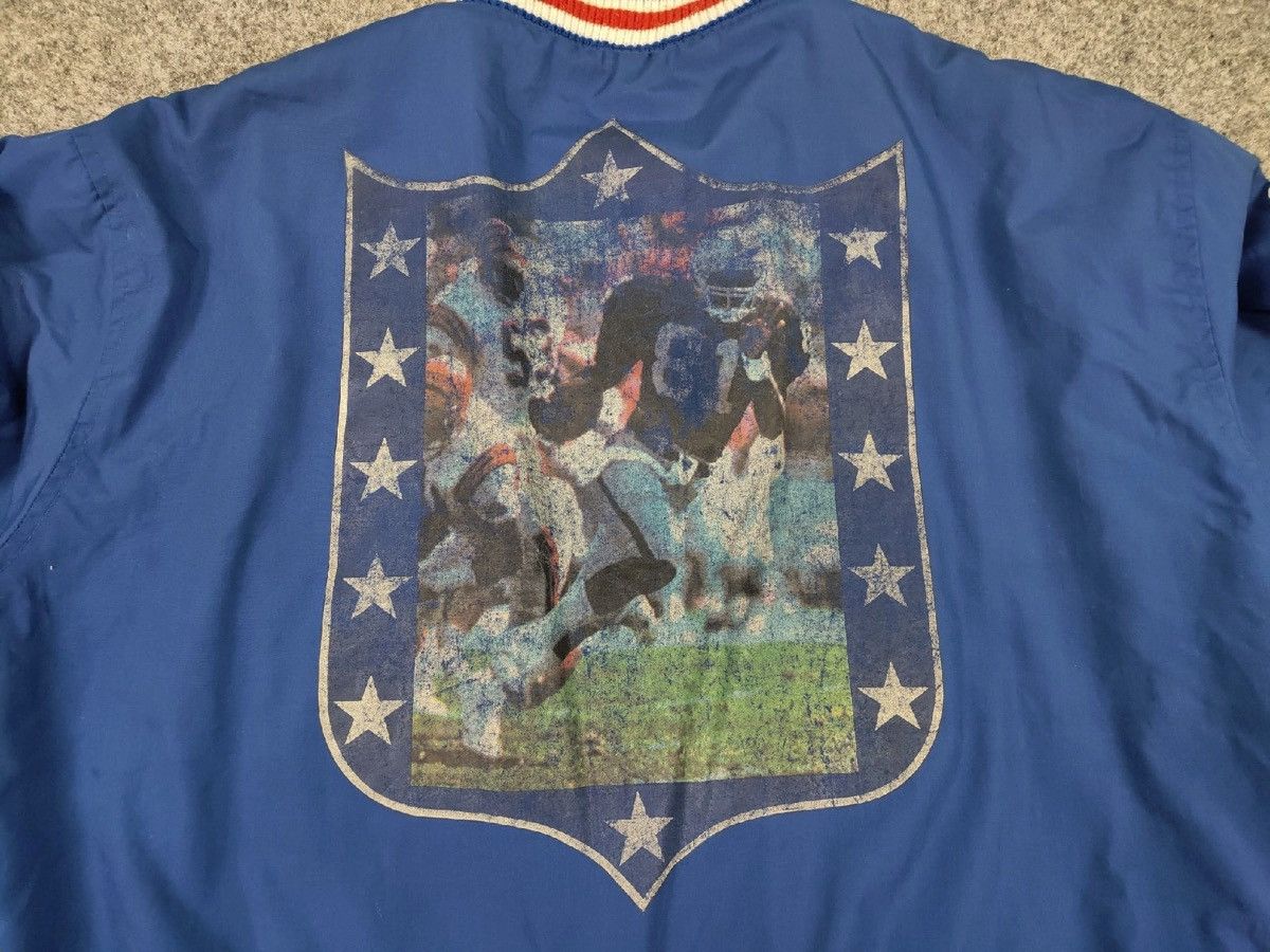 NFL Rare Vintage NFl Giants New York Authentic Bomber Jacket Size US XL / EU 56 / 4 - 14 Thumbnail