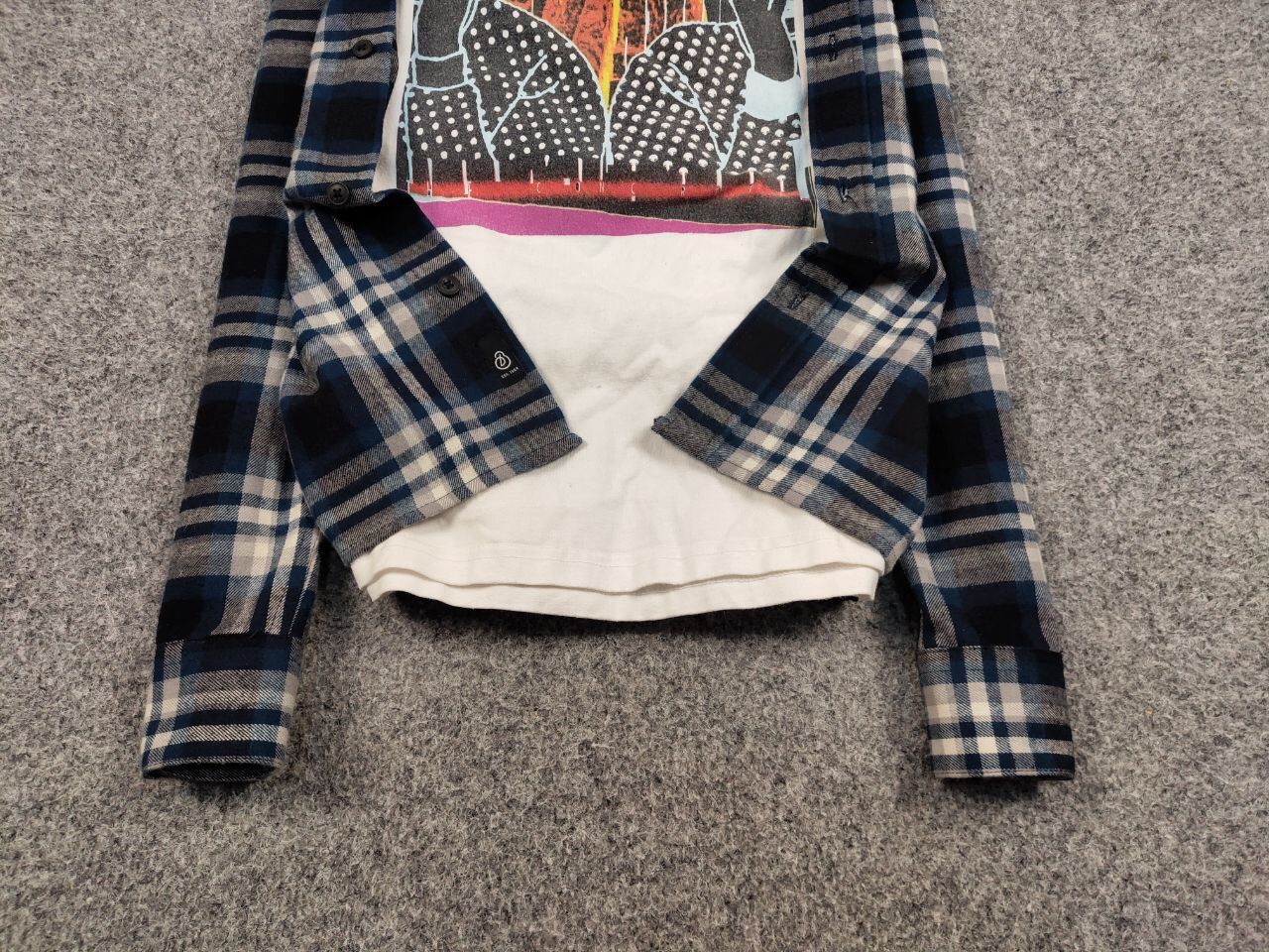 Flannel Vintage Flannel Shirt Travis Scott Style Size US M / EU 48-50 / 2 - 5 Thumbnail