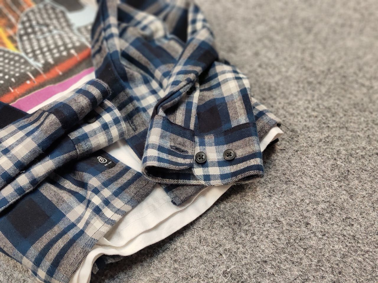 Flannel Vintage Flannel Shirt Travis Scott Style Size US M / EU 48-50 / 2 - 10 Thumbnail