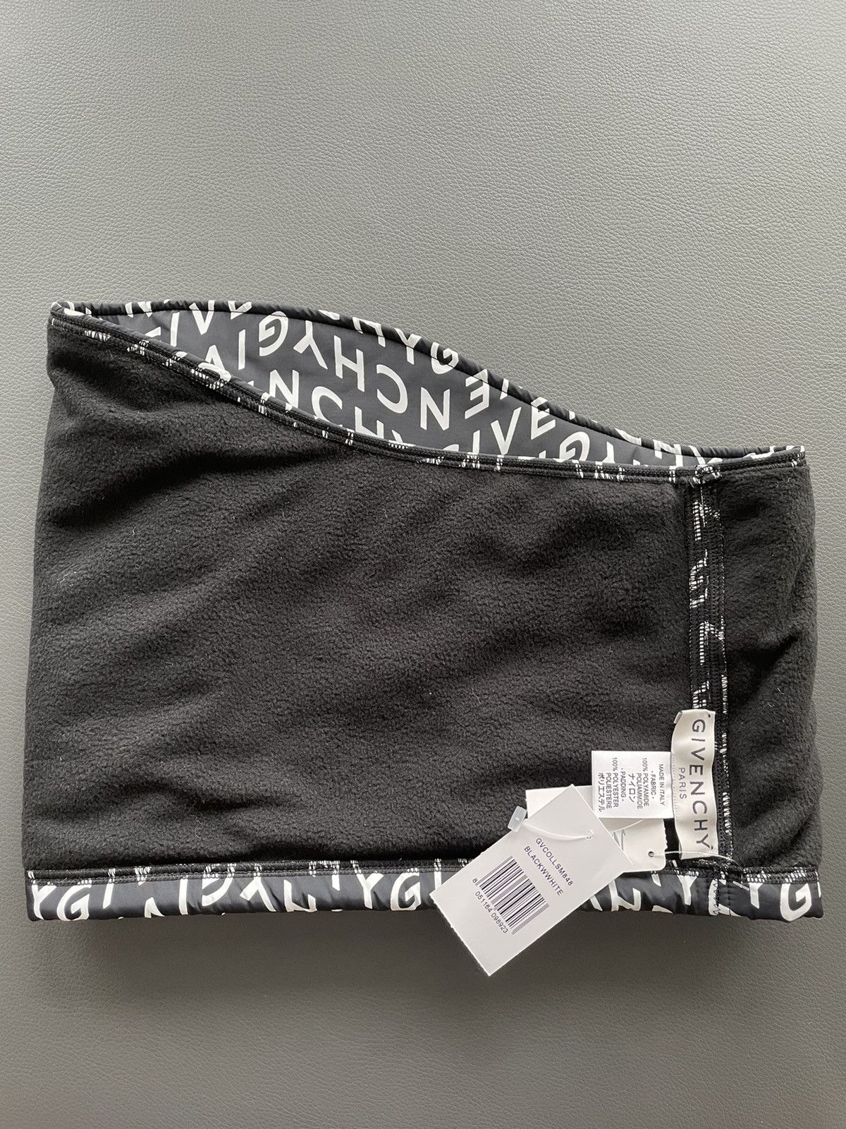 Givenchy Rare Brand New Limited Edition Runway Logo Neck Warmer Scarf Size ONE SIZE - 14 Thumbnail