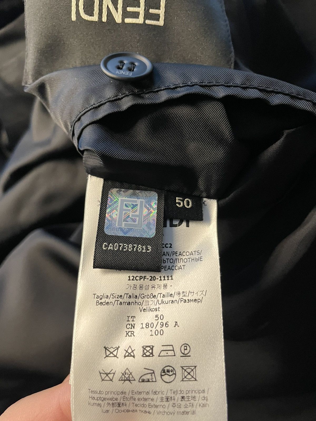 Fendi NEW Rare Runway $3K Value FF Logo Limited Edition Jacket NEW Size US M / EU 48-50 / 2 - 9 Thumbnail