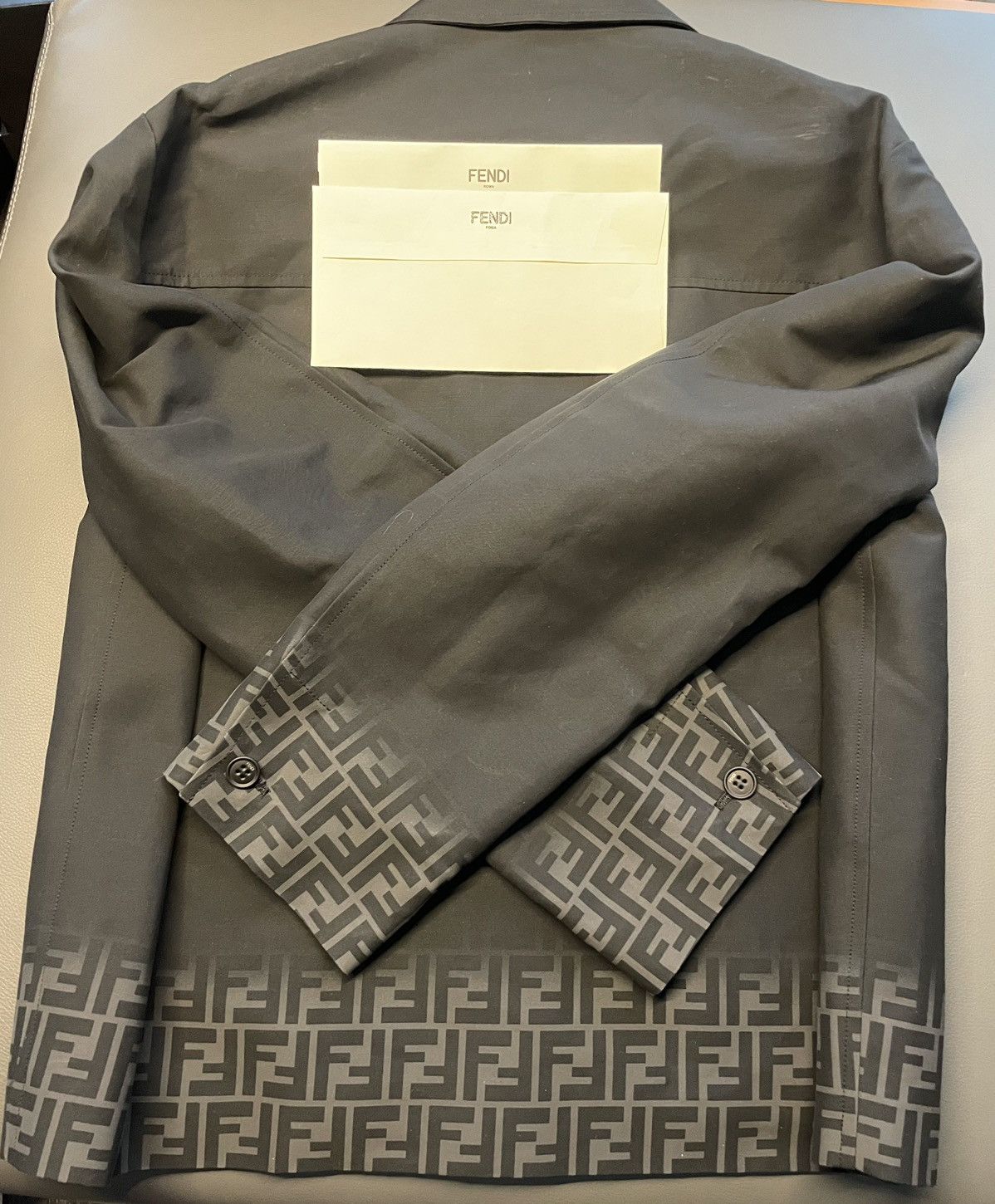 Fendi NEW Rare Runway $3K Value FF Logo Limited Edition Jacket NEW Size US M / EU 48-50 / 2 - 20 Thumbnail