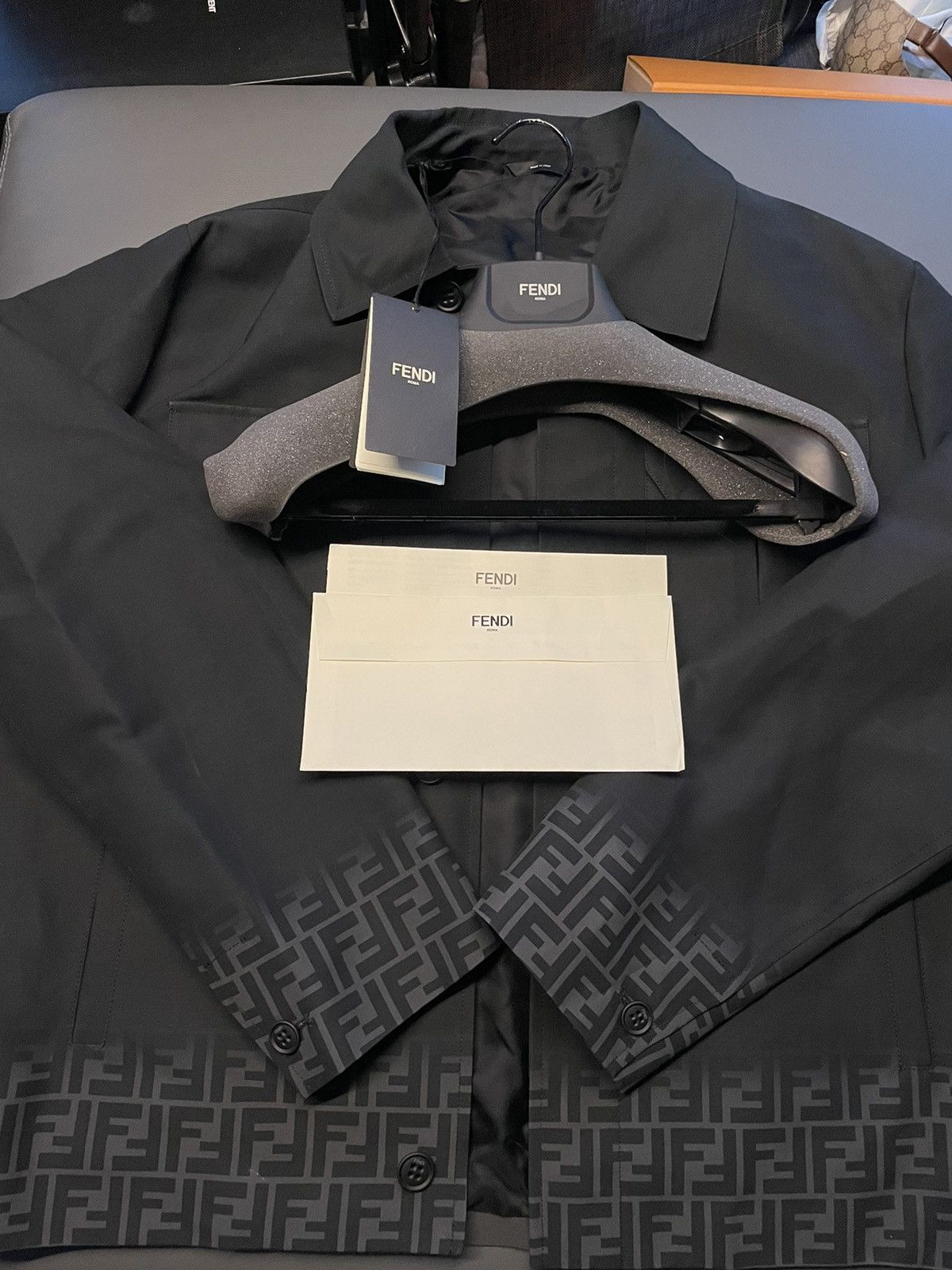 Fendi NEW Rare Runway $3K Value FF Logo Limited Edition Jacket NEW Size US M / EU 48-50 / 2 - 13 Thumbnail