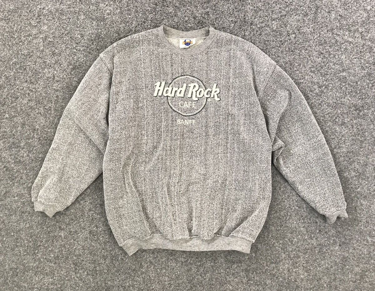 Hard Rock Cafe Hard Rock Cafe Banff vintage sweatshirt Size US XL / EU 56 / 4 - 1 Thumbnail