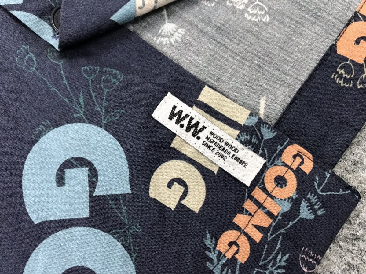Wood Wood WW printed shirt Size US L / EU 52-54 / 3 - 10 Thumbnail