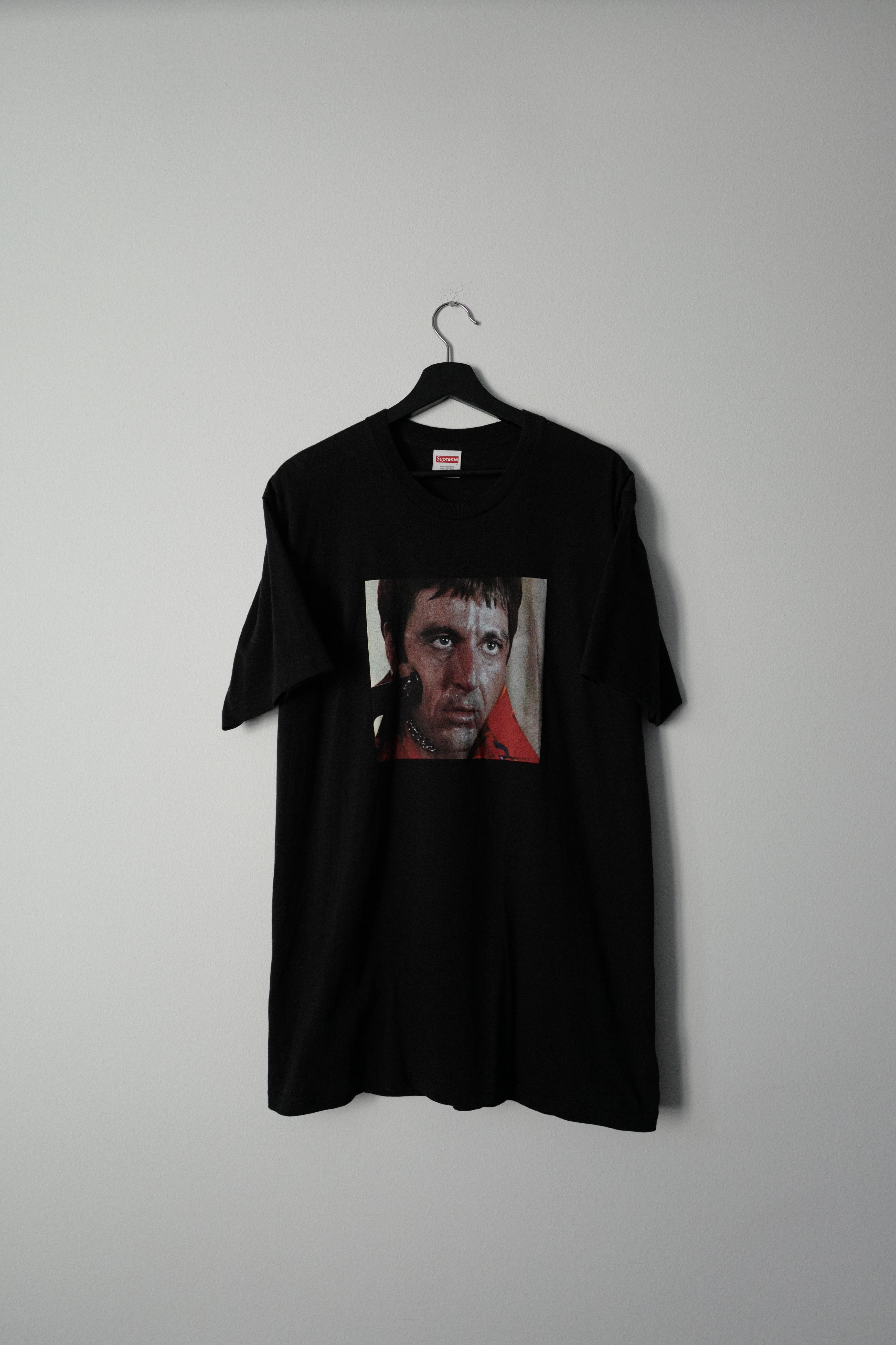 FW17 SUPREME SCARFACE SHOWER TEE BLACK S-XL 送料無料 WEEK8 Supreme Scarface™ Shower Tee (FW17) - $44