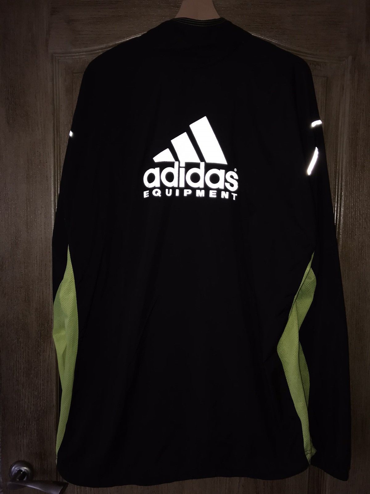 Adidas Adidas Equipment reflective big logo vintage light jacket Size US XL / EU 56 / 4 - 24 Thumbnail