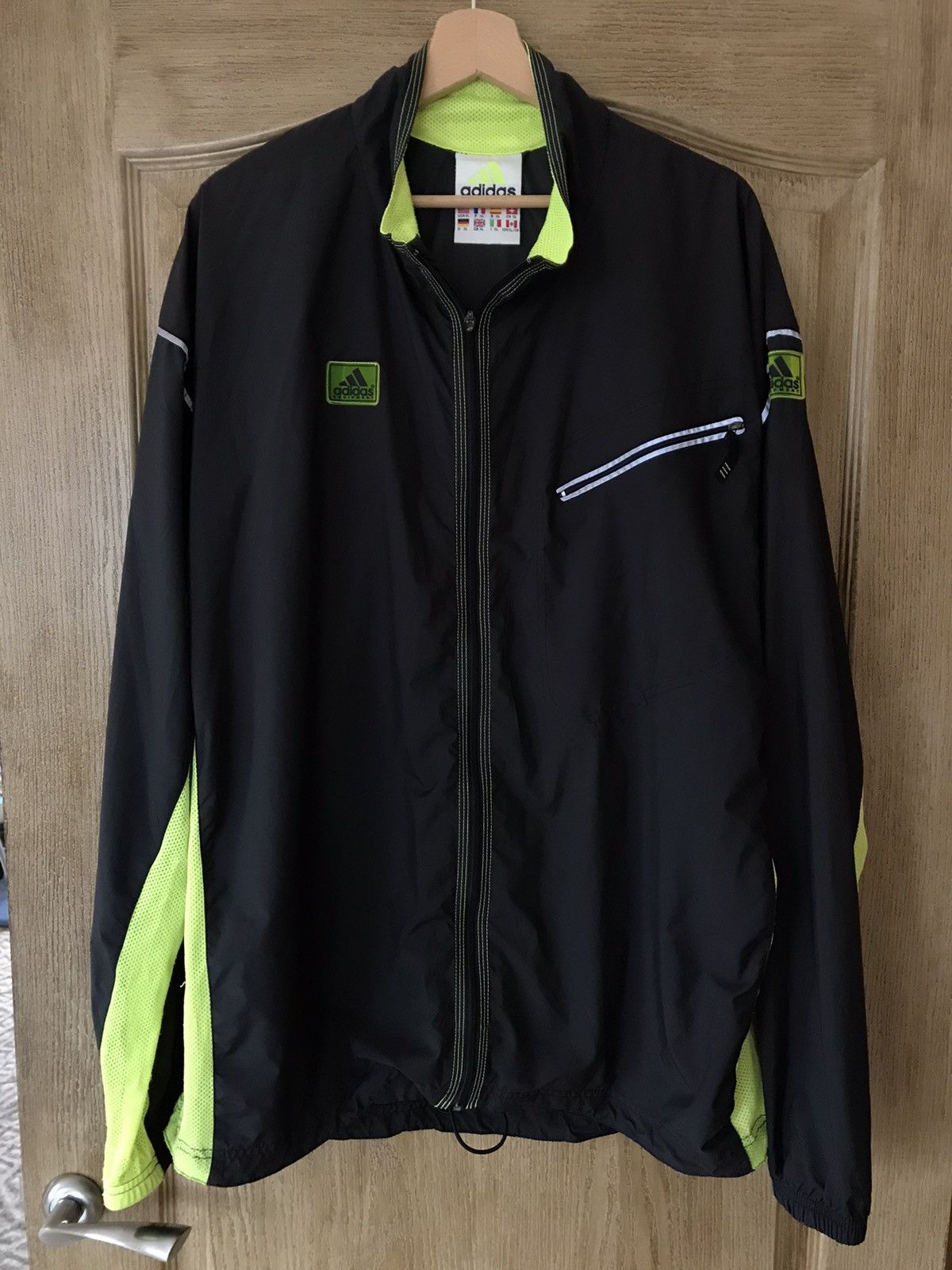 Adidas Adidas Equipment reflective big logo vintage light jacket Size US XL / EU 56 / 4 - 22 Thumbnail