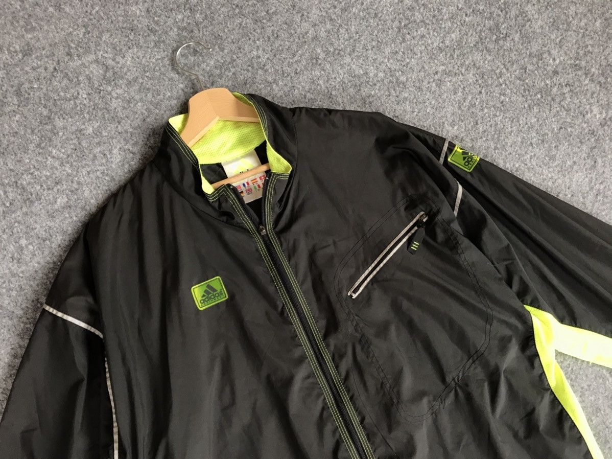 Adidas Adidas Equipment reflective big logo vintage light jacket Size US XL / EU 56 / 4 - 6 Thumbnail