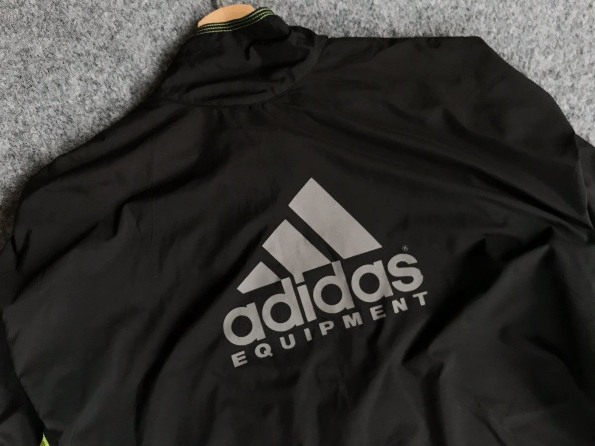 Adidas Adidas Equipment reflective big logo vintage light jacket Size US XL / EU 56 / 4 - 23 Thumbnail