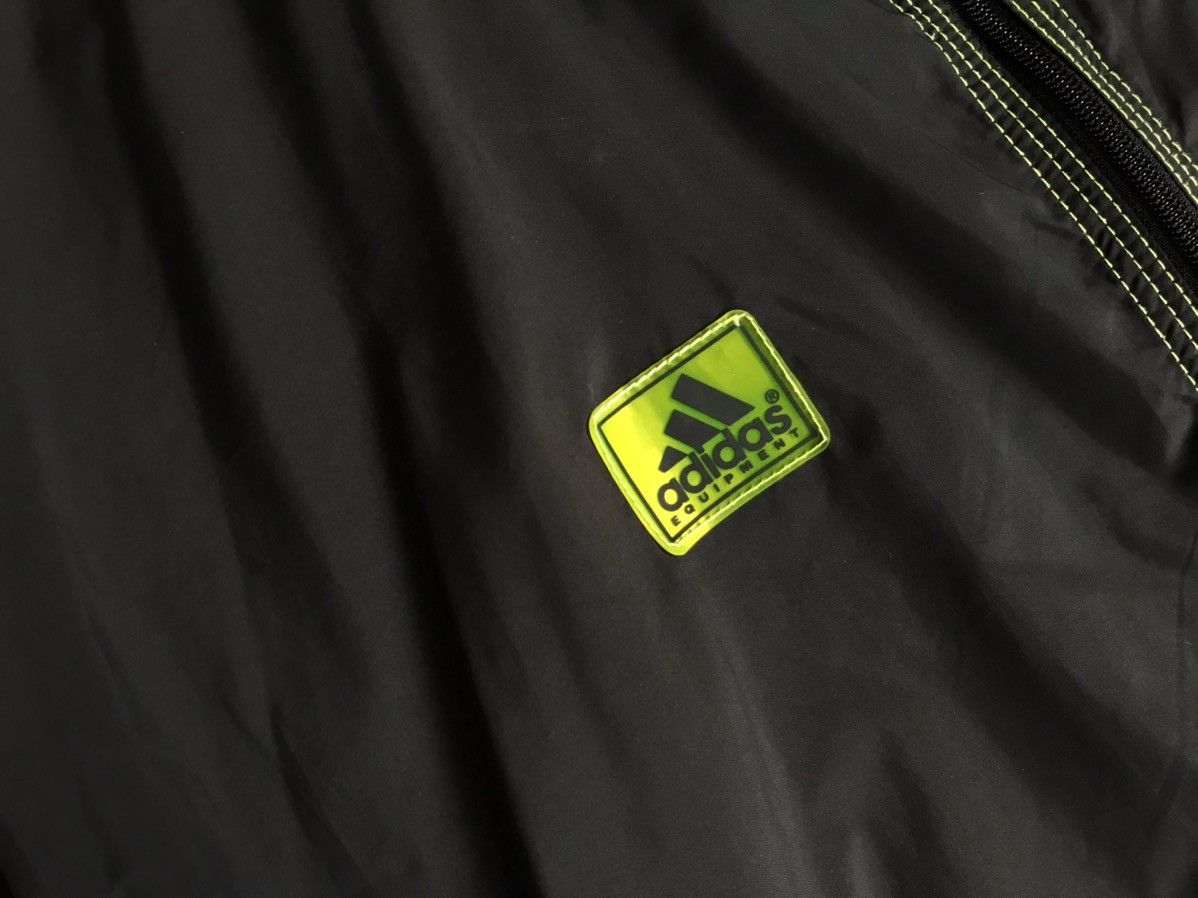Adidas Adidas Equipment reflective big logo vintage light jacket Size US XL / EU 56 / 4 - 9 Thumbnail