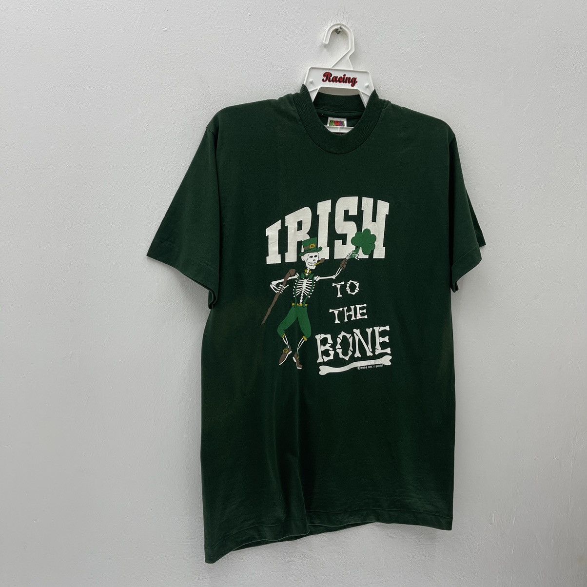 Vintage IRISH To The Bone Vintage 1996 Dr T-Shirt Size US M / EU 48-50 / 2 - 4 Thumbnail