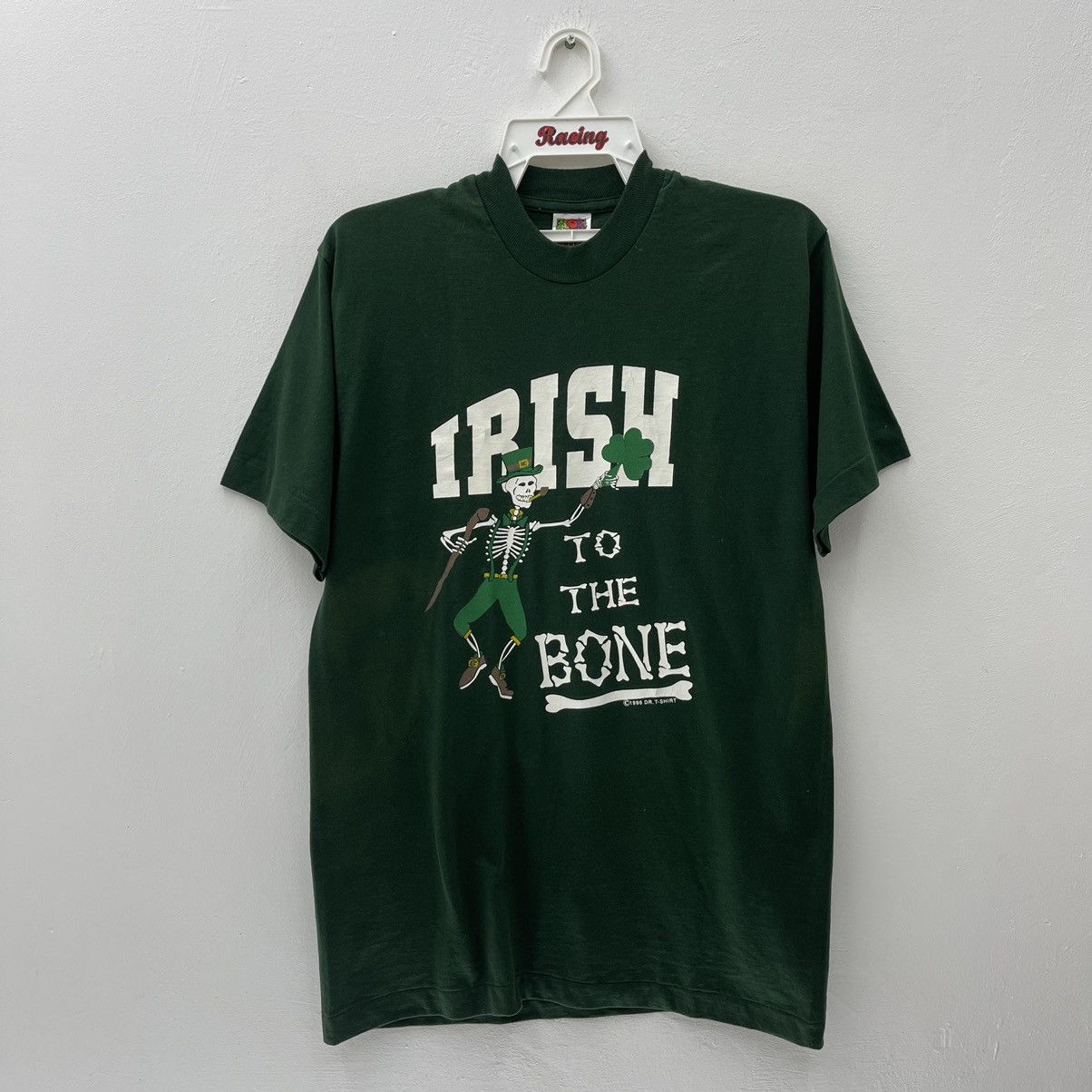 Vintage IRISH To The Bone Vintage 1996 Dr T-Shirt Size US M / EU 48-50 / 2 - 1 Thumbnail