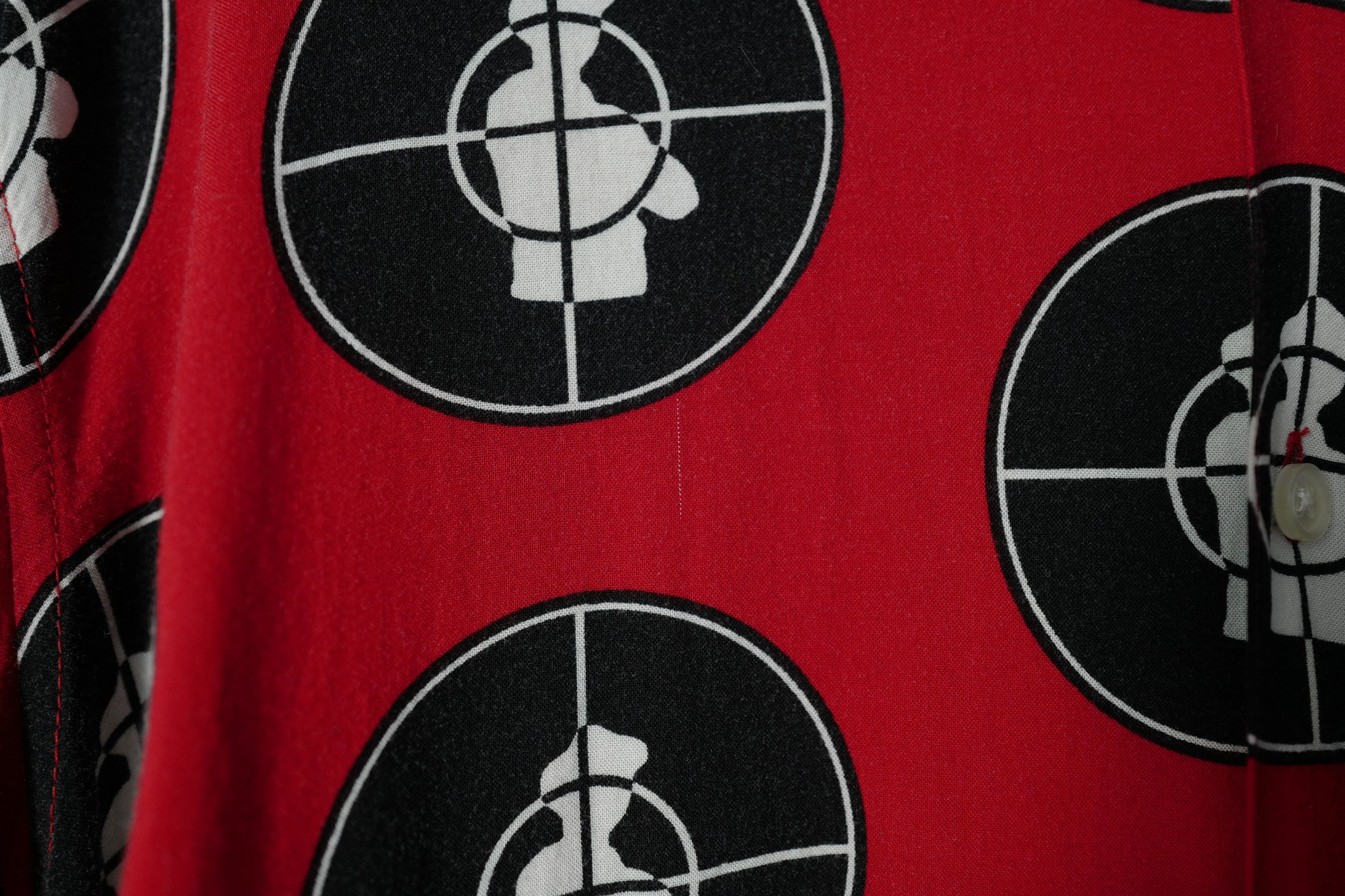 Public Enemy × Supreme Public Enemy Rayon Shirt Size US L / EU 52-54 / 3 - 4 Thumbnail