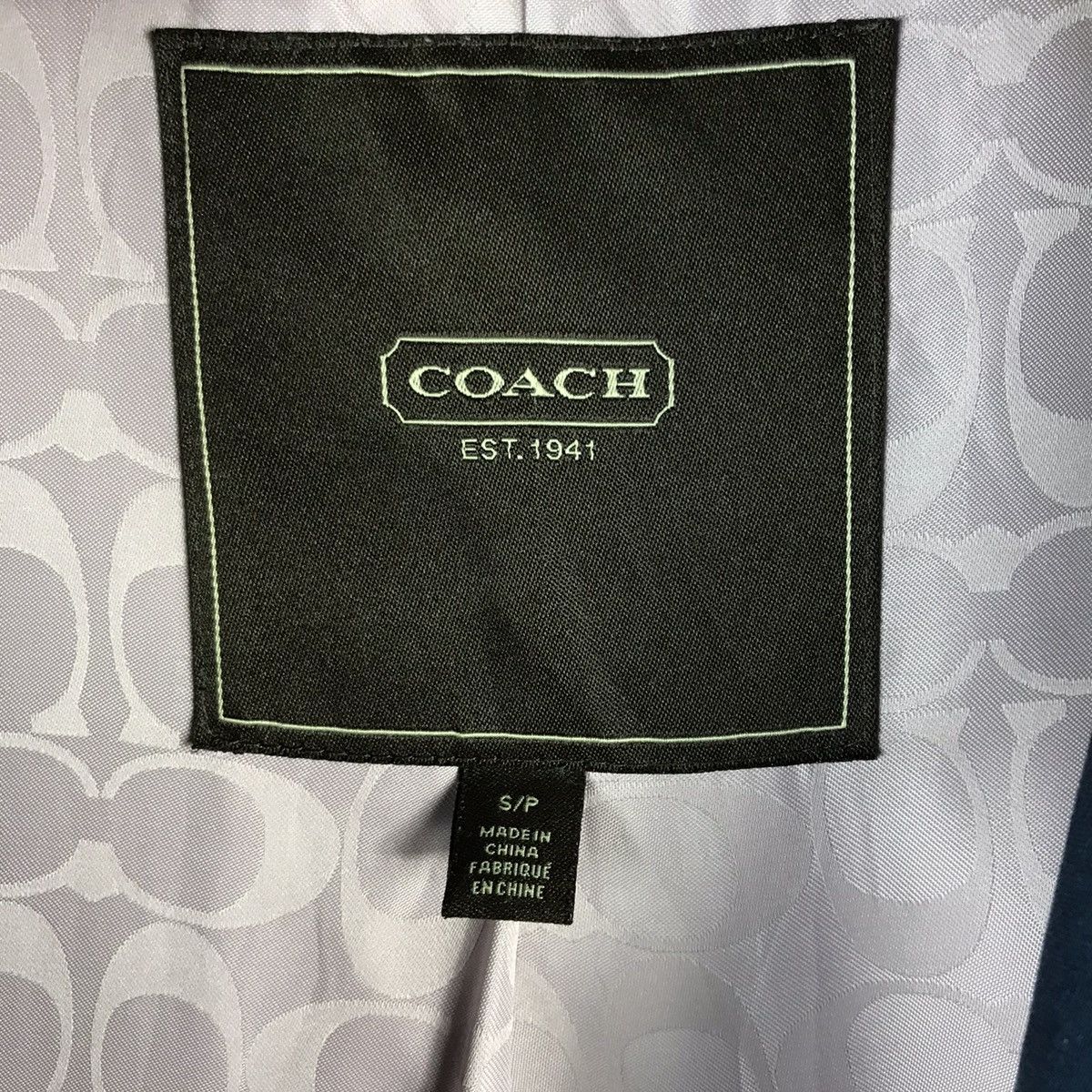 Coach Vintage Coach Double Breasted Trench Coat Jacket Size US M / EU 48-50 / 2 - 2 Thumbnail