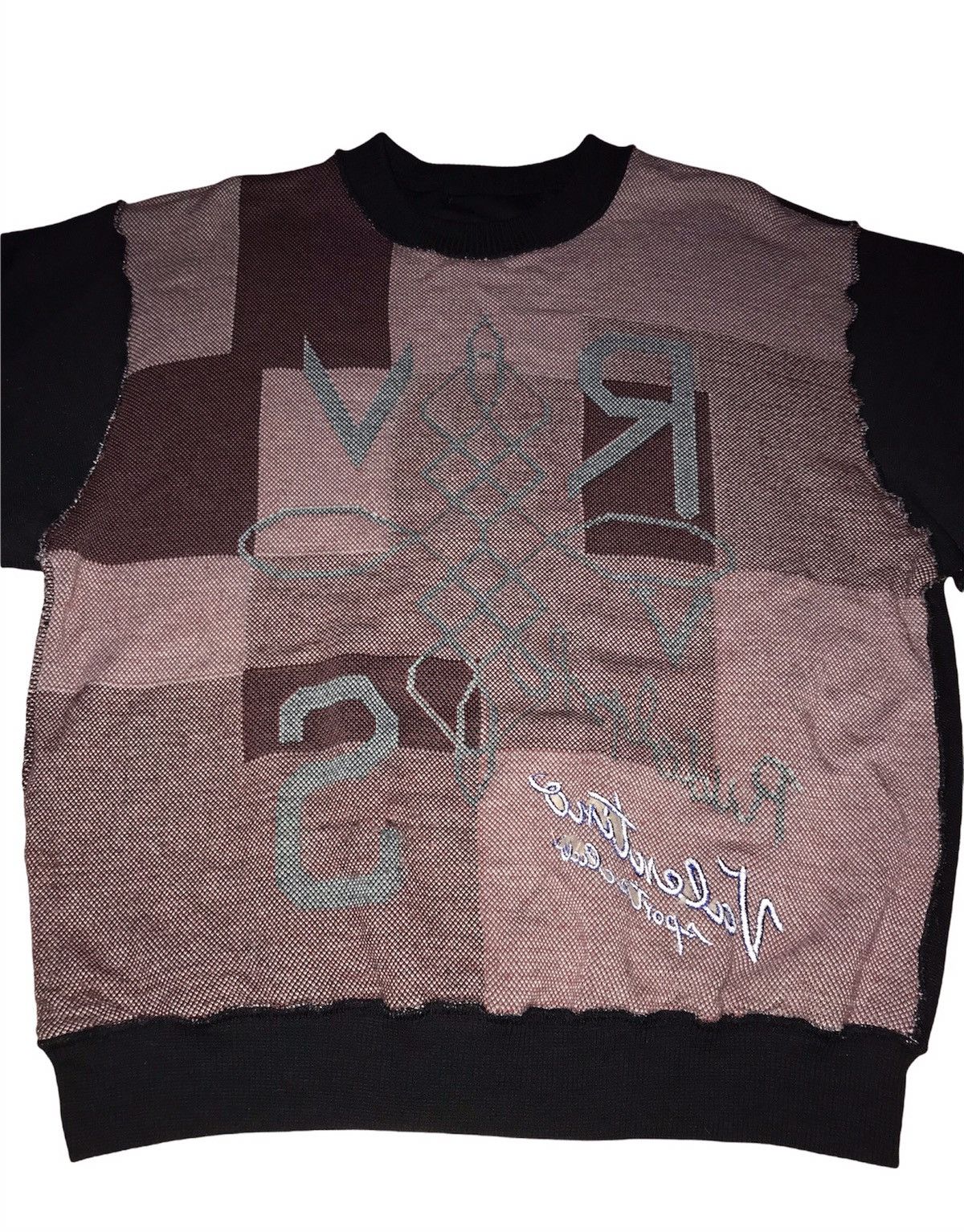 Rudolph Valentino Sports Club Big Logo Spellout Sweatshirt