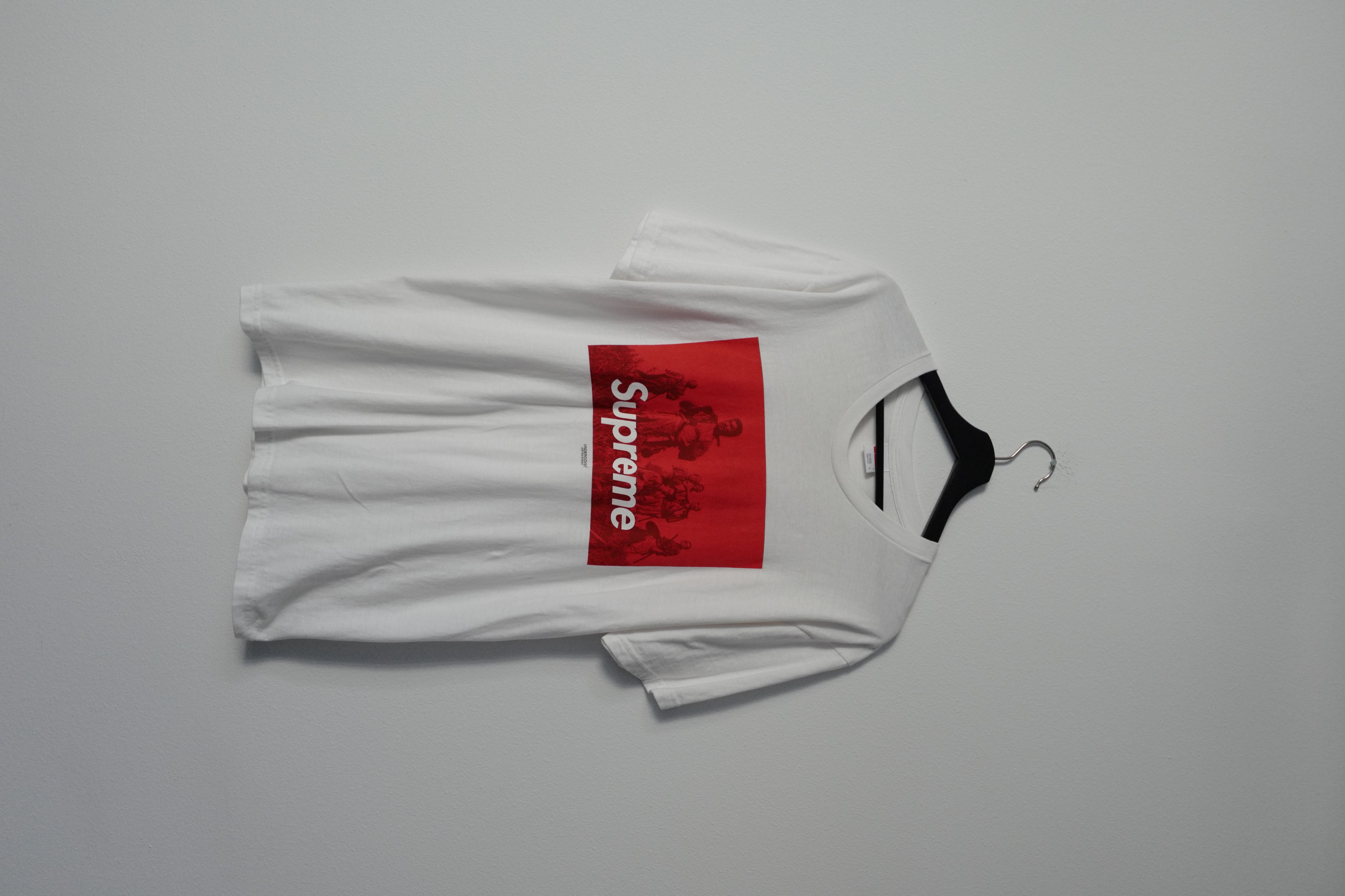 image of Supreme x Undercover Seven Samurai Tee in White, Men's (Size Large)