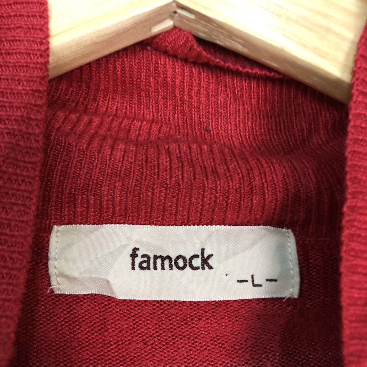 Homespun Knitwear DLL Famock Stripe Pink Shag Shaggy KNitwear #c676 Size US M / EU 48-50 / 2 - 9 Thumbnail