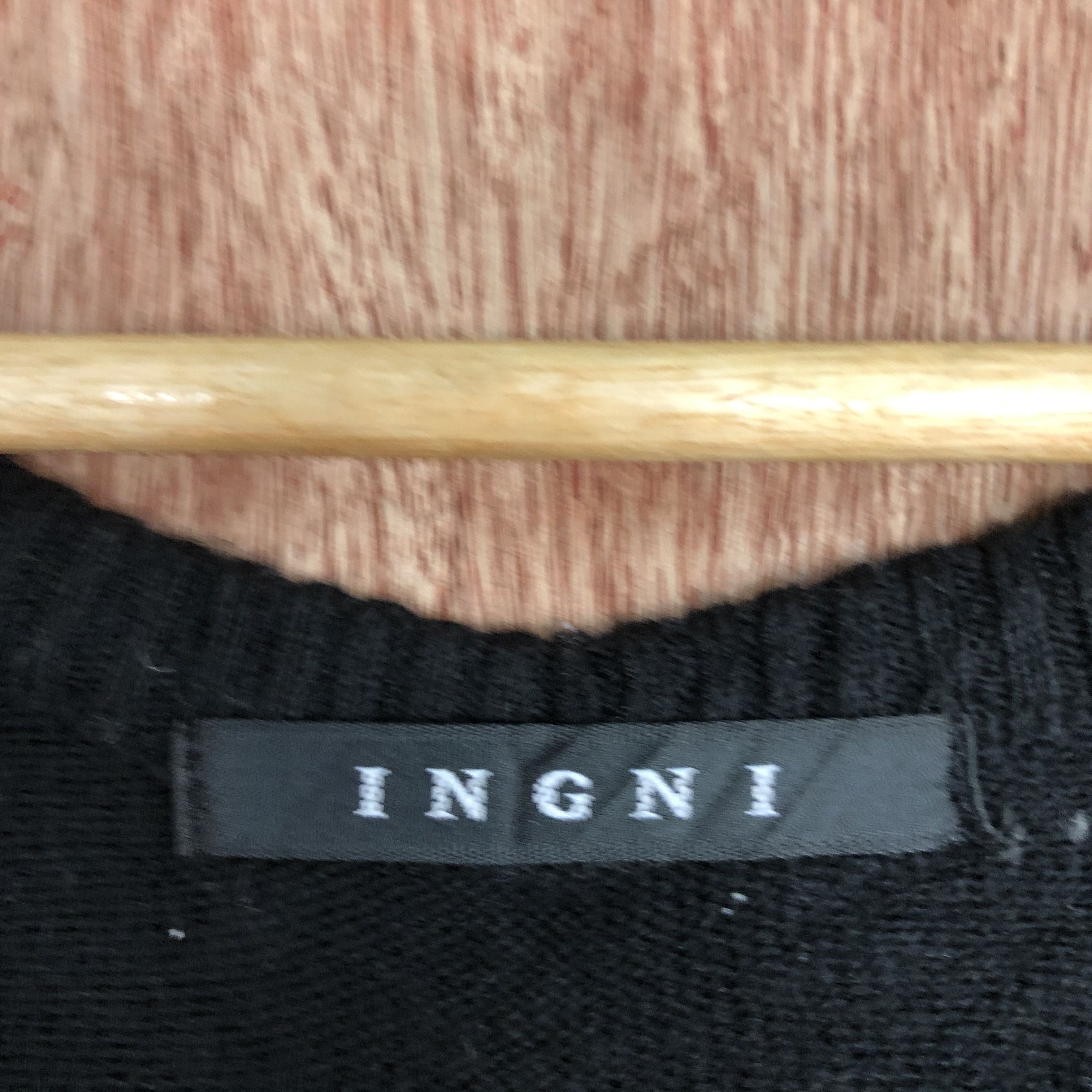 Japanese Brand INGNI WHITE BLACK STRIPE JAPAN KNITWEAR #c446 Size US M / EU 48-50 / 2 - 8 Thumbnail