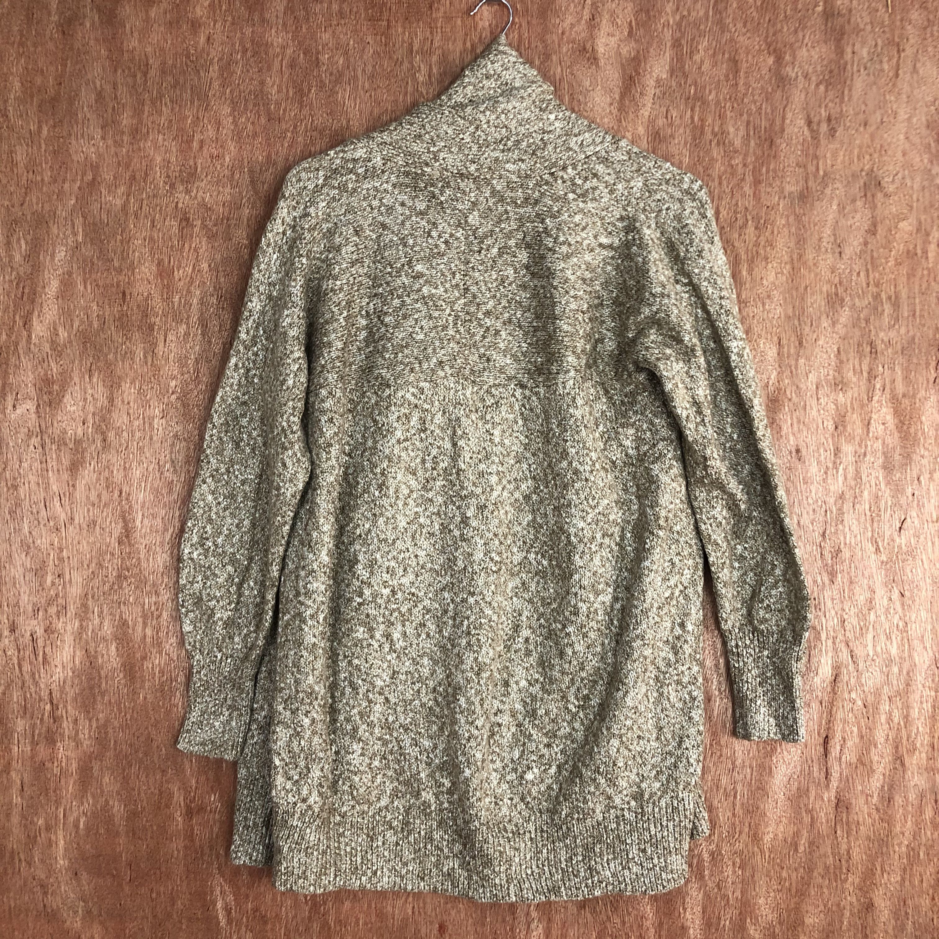 Homespun Knitwear DLL Japan Brown Cardigan knitwear #c448 Size US L / EU 52-54 / 3 - 9 Thumbnail