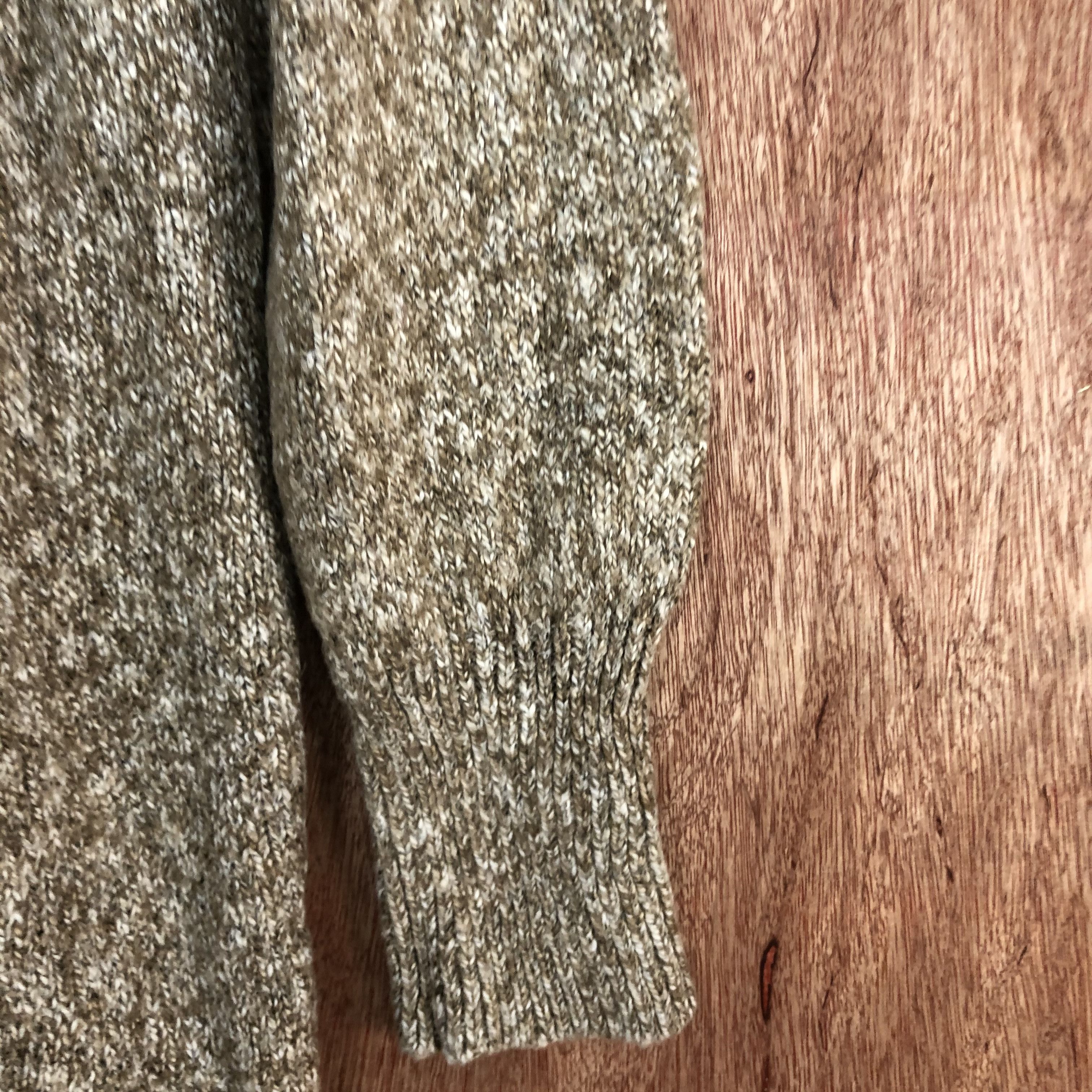 Homespun Knitwear DLL Japan Brown Cardigan knitwear #c448 Size US L / EU 52-54 / 3 - 3 Thumbnail