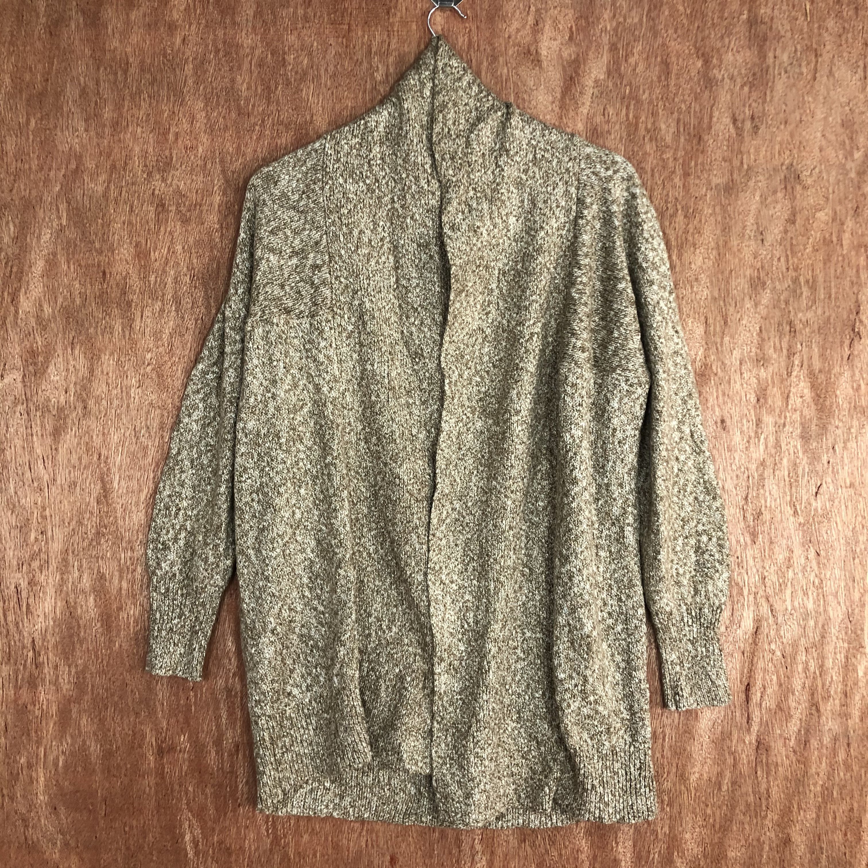 Homespun Knitwear DLL Japan Brown Cardigan knitwear #c448 Size US L / EU 52-54 / 3 - 1 Thumbnail