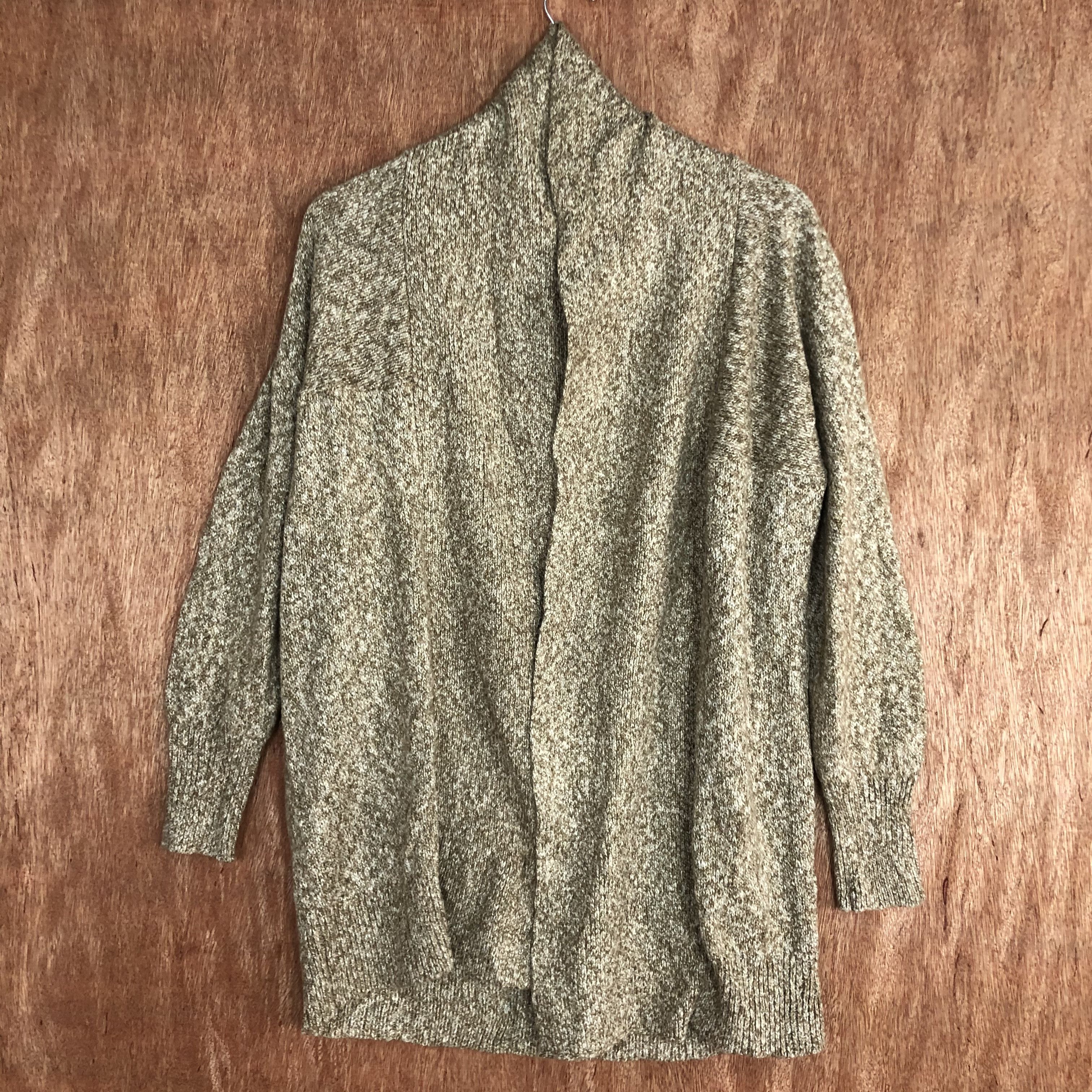 Homespun Knitwear DLL Japan Brown Cardigan knitwear #c448 Size US L / EU 52-54 / 3 - 2 Thumbnail
